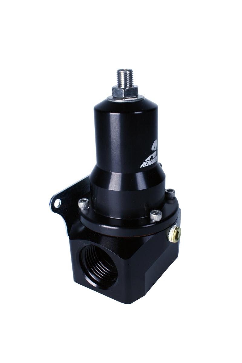 Aeromotive Adjustable Fuel Pressure Regulator 30-120 PSI with .500 Valve & Dual AN-12 Inlets/Return - Perfect for High-Performance Engines, Racing & Custom Automotive Applications