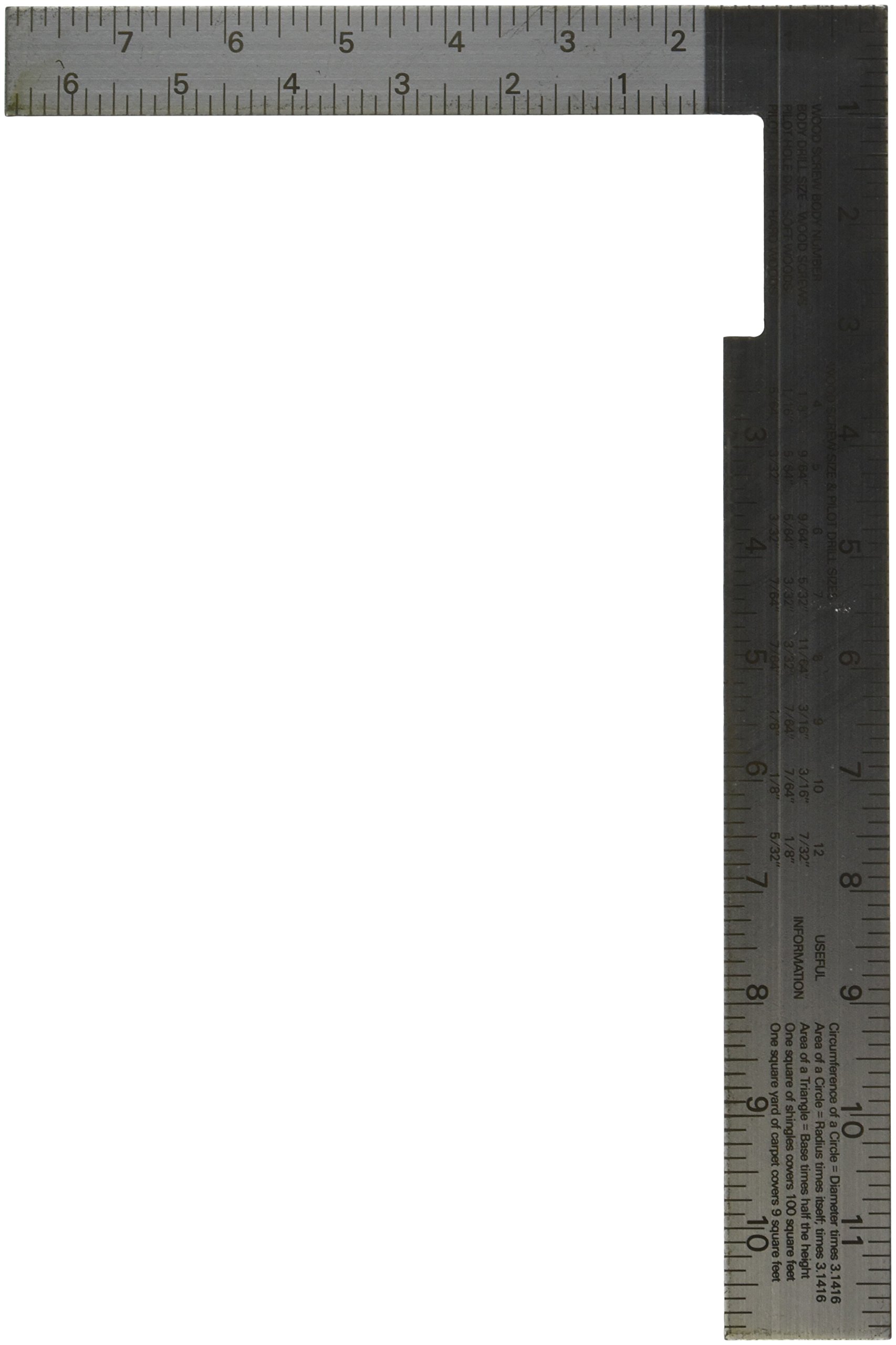 Kraft Tool DW242 Soffit Square - Professional Aluminum Rafter Square for Roofing, Framing & Carpentry | Perfect for Contractors, DIY Projects & Construction Work