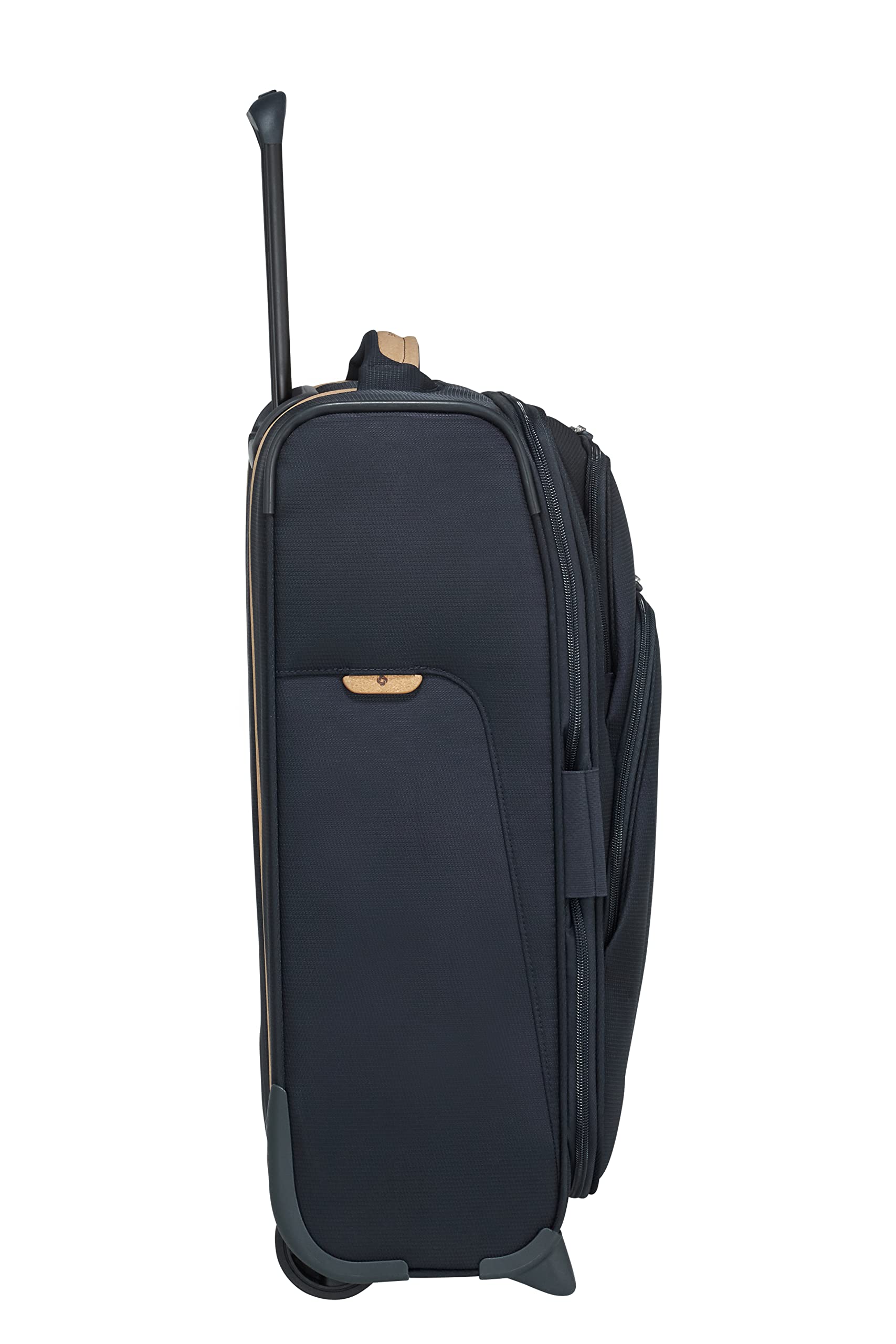 Samsonite Eco Blue Carry-On Luggage 55cm - Lightweight Hardshell Suitcase for Air Travel, Compact Spinner Cabin Bag with 4 Wheels, Perfect for Business Trips & Weekend Getaways