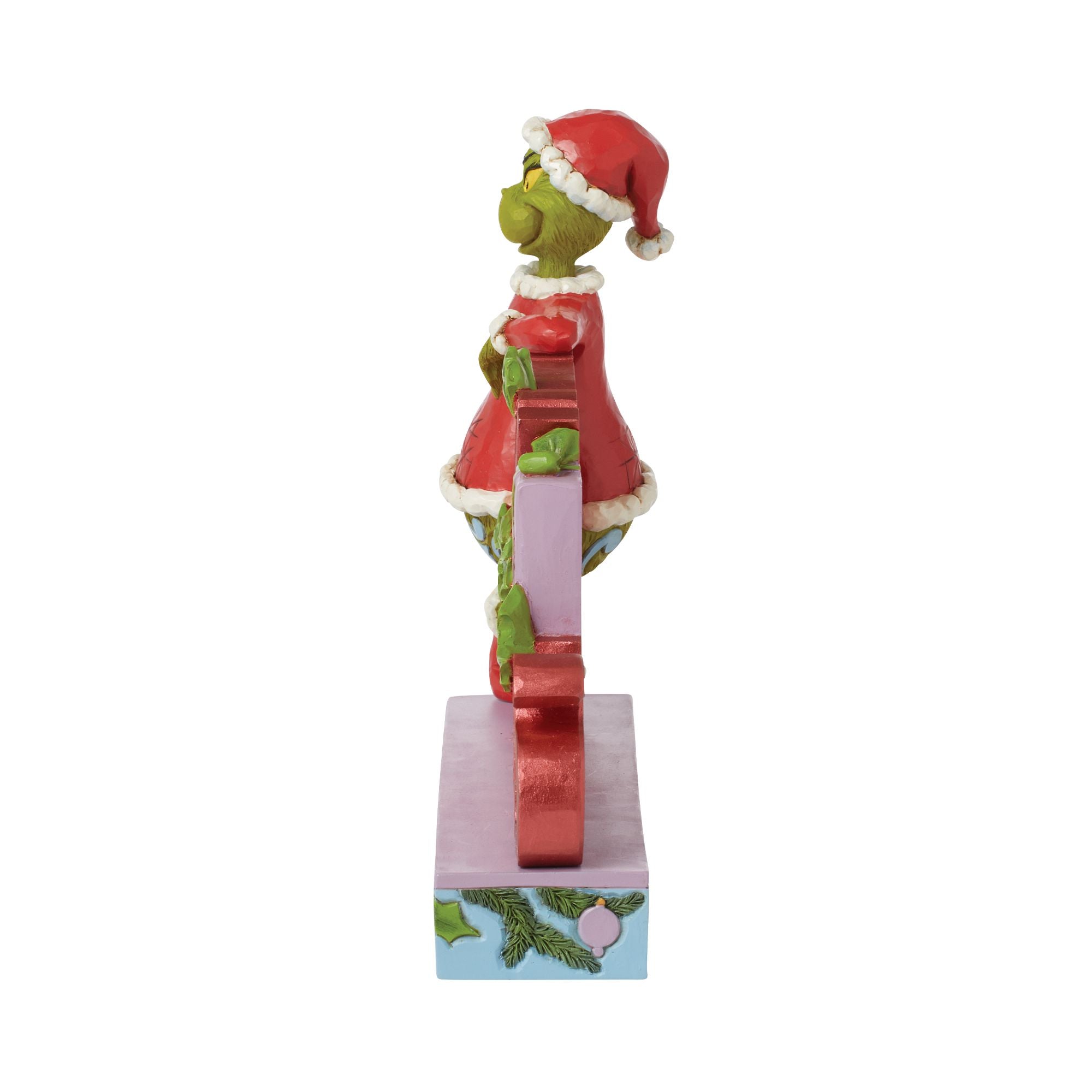 Grinch Merry Grinchmas Word Art - Festive Christmas Decor for Home, Office & Holiday Parties - Perfect for Xmas Tree Ornaments, Wall Decor & Gift Giving