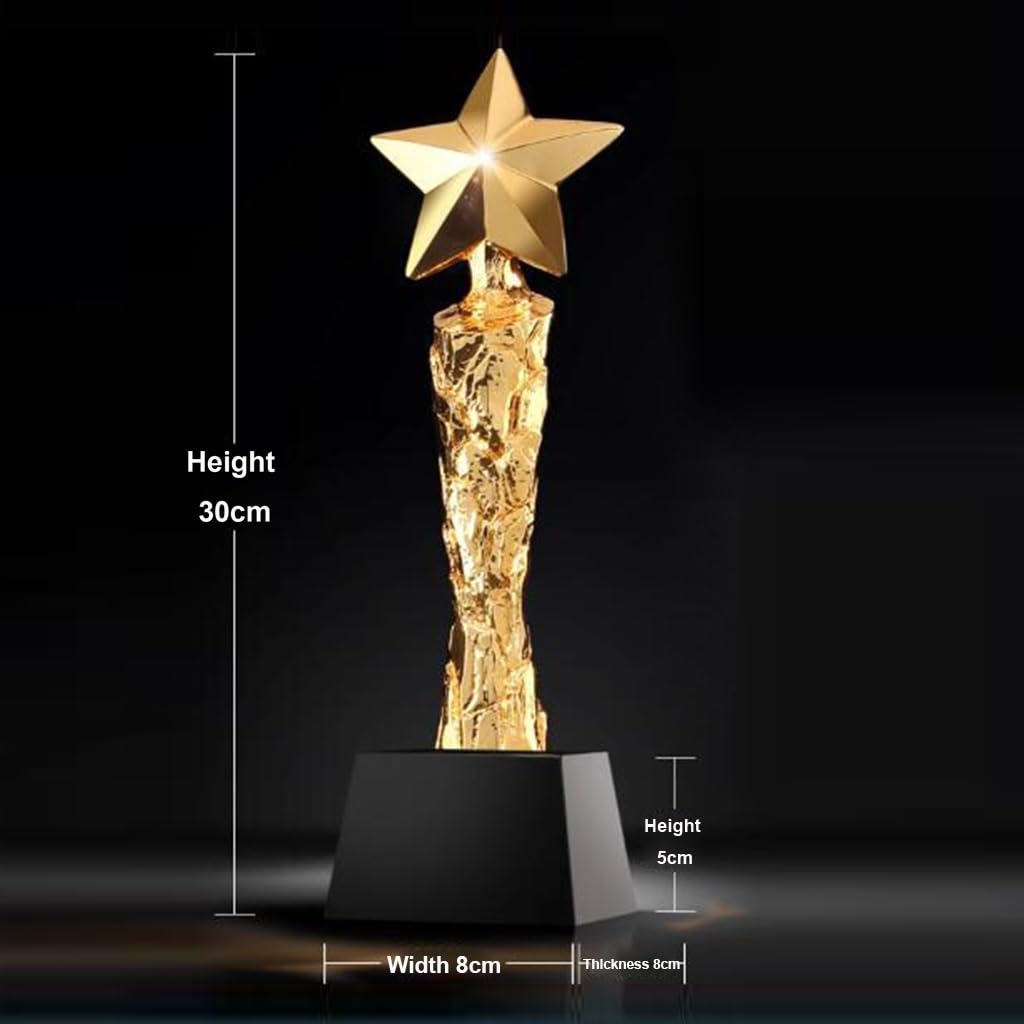BOFANGSM Gold Basketball Trophy for Sports League & Awards - Best Actor, Director, Host