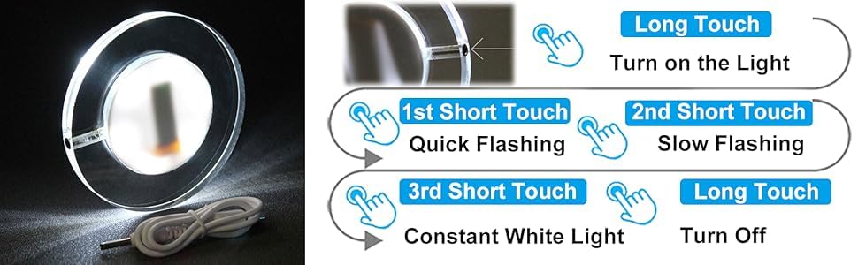Rechargeable LED Coaster with White Light - USB Powered Drink Coasters, Wine Bottle LED Lights, Glow Cup Mat for Bar, Party, Wedding Decor (Square, 1-Pack) - Perfect for Cocktail Nights, Home Bars & Special Events