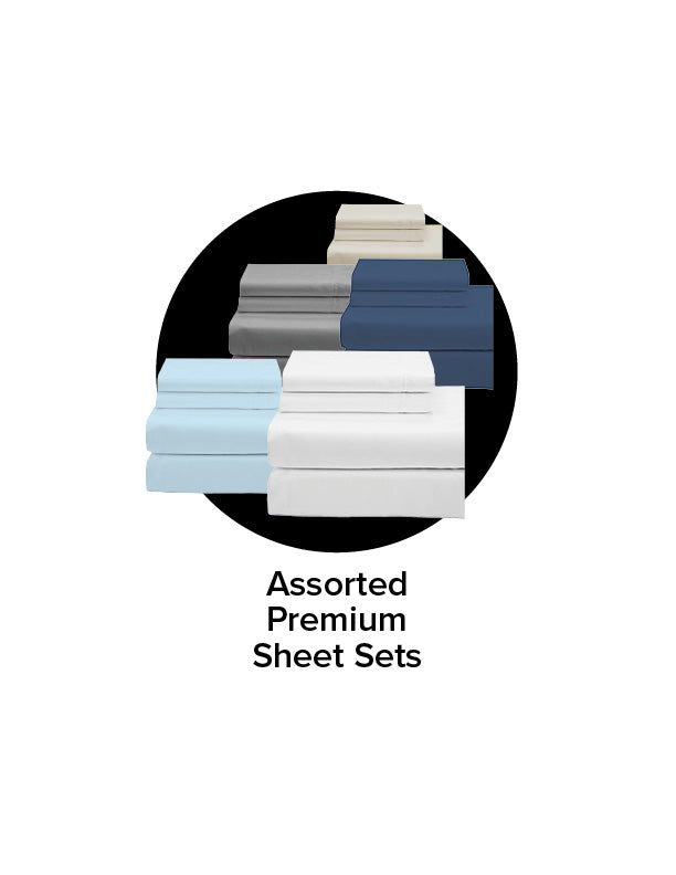 Premium Cotton House Microfiber King Sheet Set - Ultra Soft, Wrinkle & Fade Resistant - Multiple Colors (Beige, Gray, Navy) - Perfect for Master Bedroom, Guest Room & Luxury Hotels