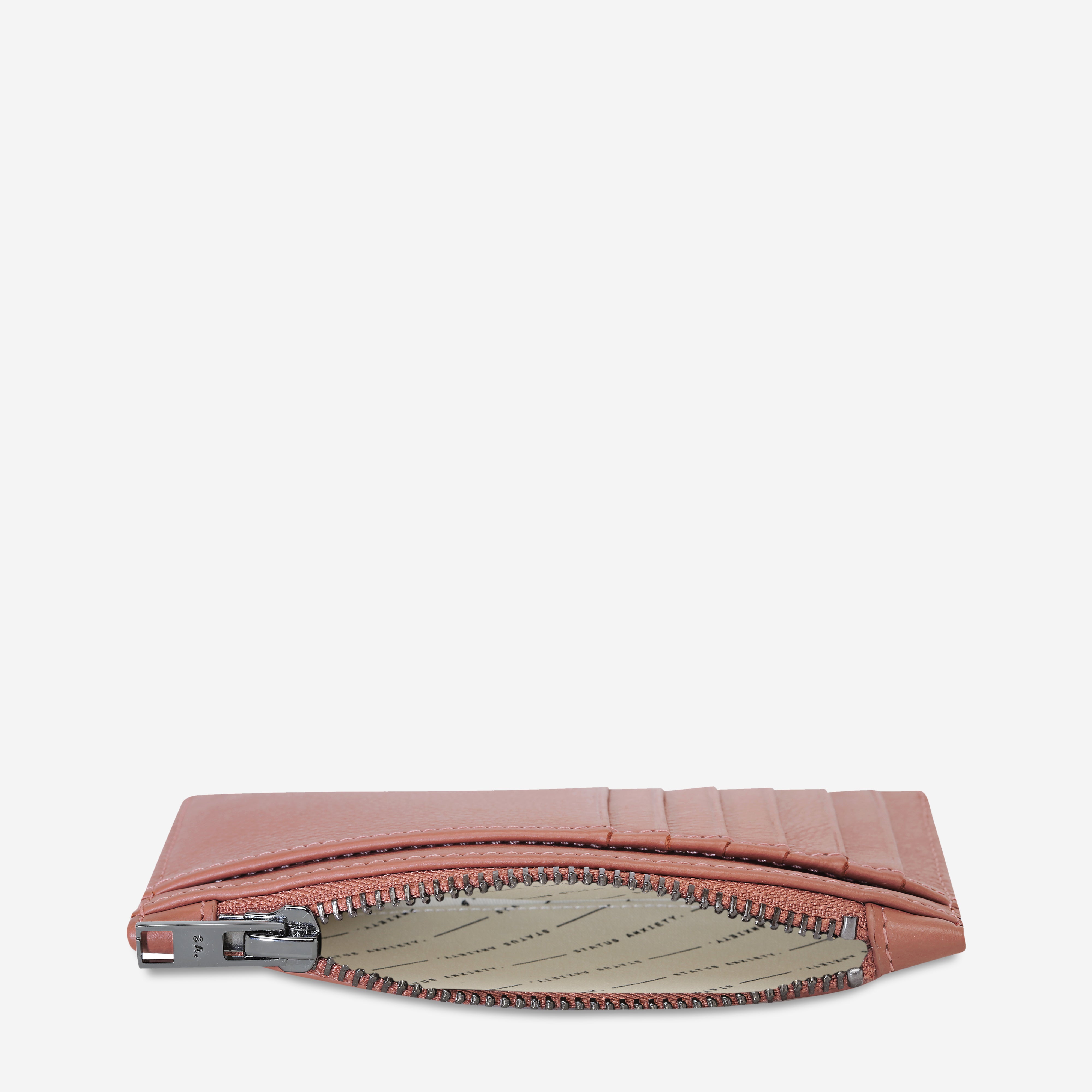 Stylish Dusty Rose RFID Blocking Wallet - Slim Minimalist Design for Women | Perfect for Travel, Shopping & Everyday Use