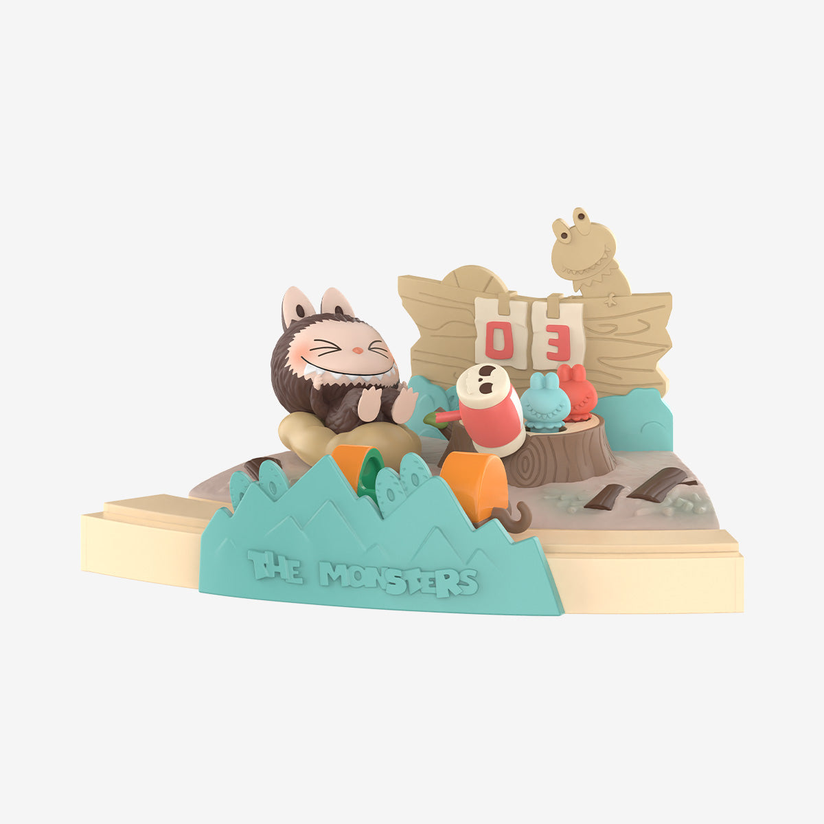 Labubu The Monsters Playing Games Series Scene Sets - Cute Collectible Vinyl Figures for Display & Decoration - Perfect for Anime Fans, Home Decor, and Office Desk Accessories