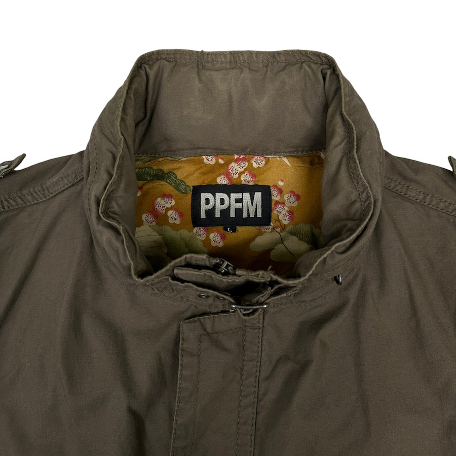 PPFM Military Tanker Jacket - Durable Men's Bomber Flight Jacket for Outdoor & Casual Wear | Perfect for Aviation Enthusiasts & Street Style
