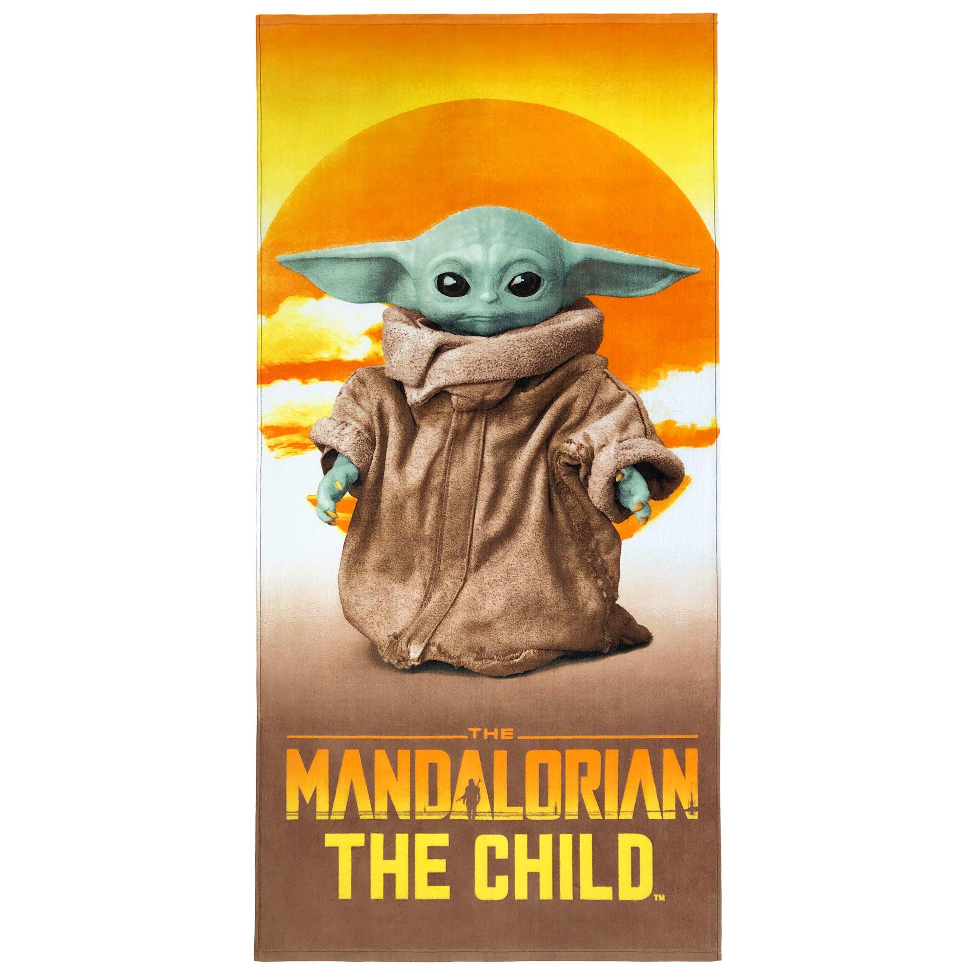 Star Wars The Mandalorian Baby Yoda Beach Towel 28