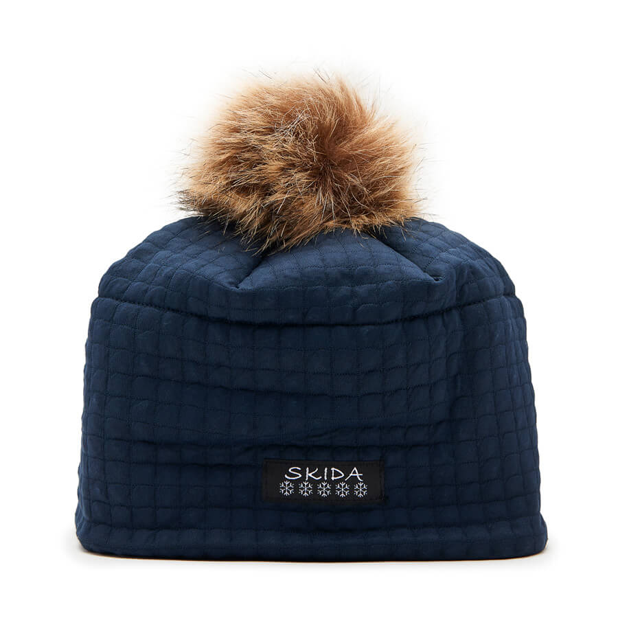 Skida Chateau Hat - Stylish Winter Beanie for Women & Men - Warm Knit Hat for Skiing, Snowboarding & Outdoor Activities