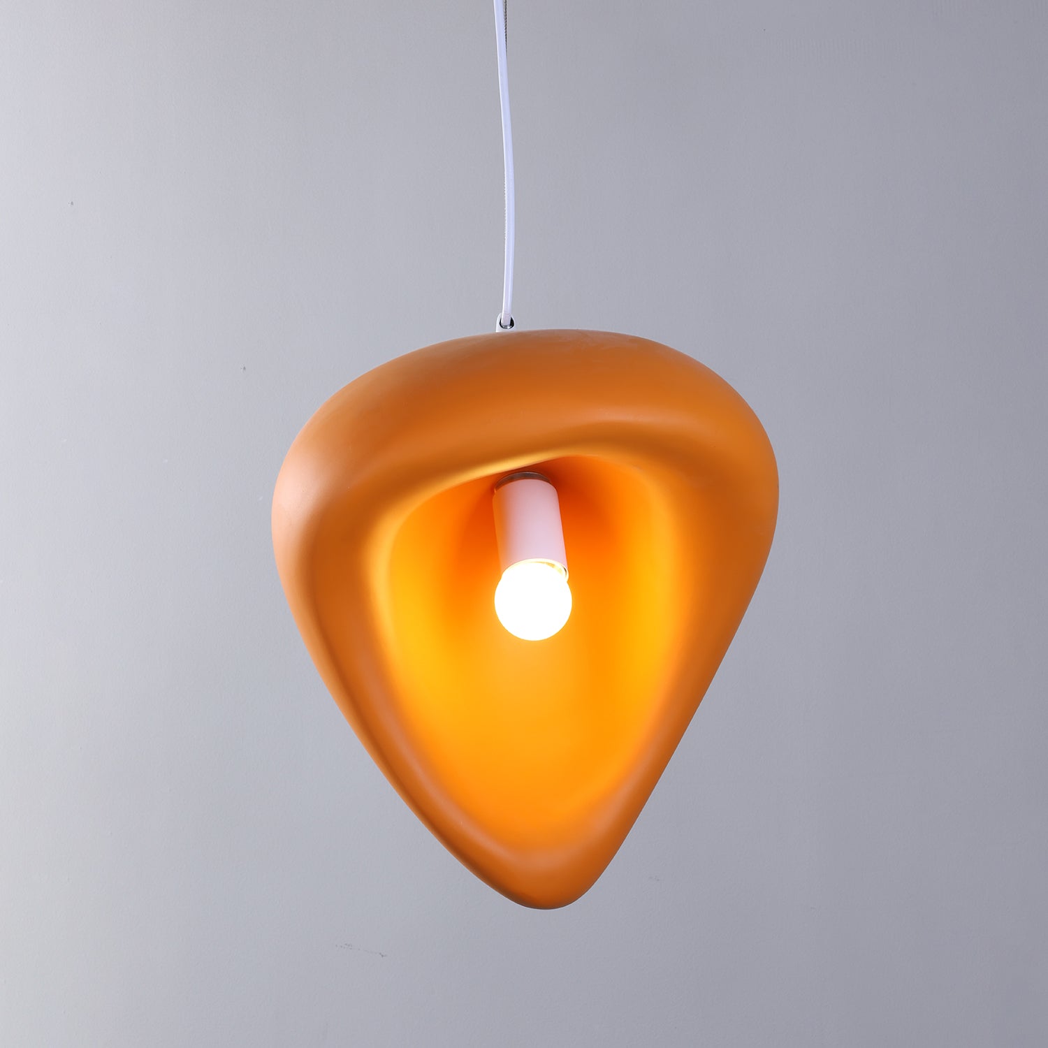 Modern Clara Pendant Lamp - Elegant Glass Hanging Light Fixture for Dining Room, Kitchen Island, Bedroom & Living Room Decor
