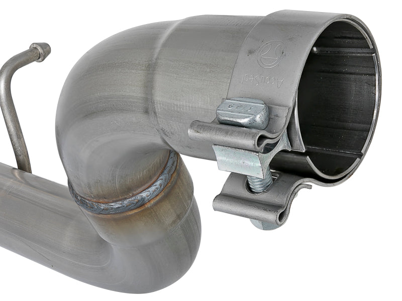 AFE MACH Force XP Hi-Tuck Axle Back Exhaust System (No Tip) for Jeep Wrangler JL 2018-2025 (2.0L I4 / 3.6L V6) - Enhanced Performance & Aggressive Sound for Off-Road Adventures