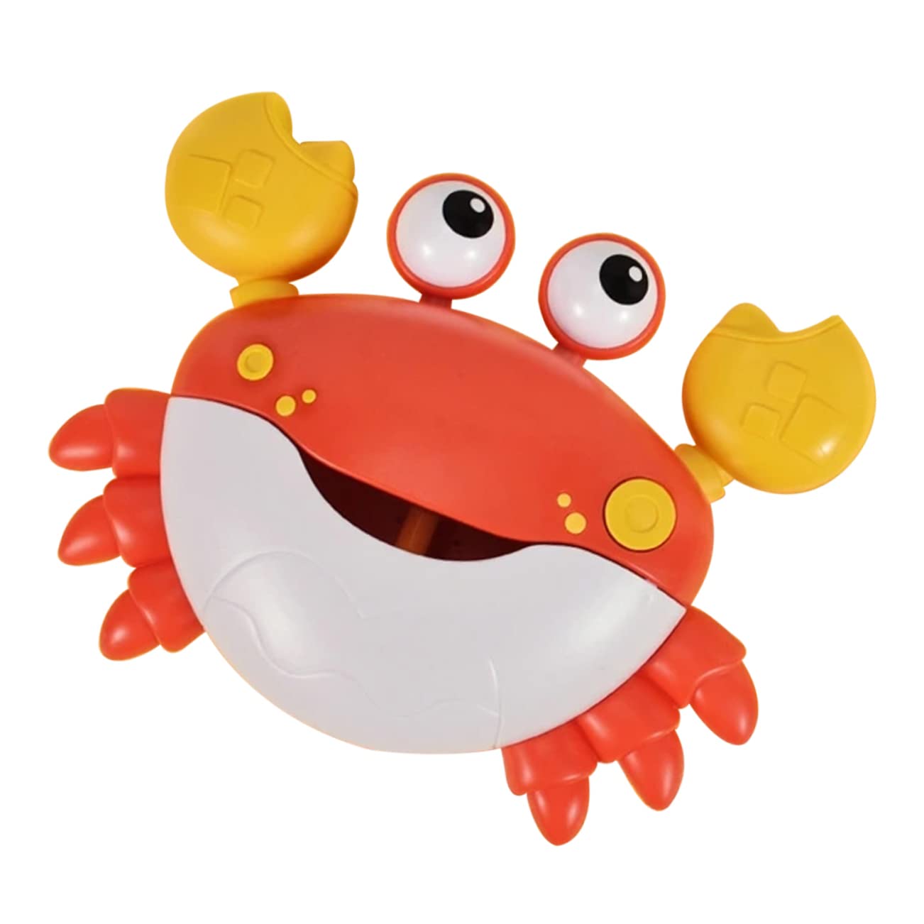 VICASKY 3-Piece Crab Bath Toys Set - Bubble Blower & Shower Toys for Kids, Fun Bathtime Playtime, Durable Plastic Bath Toys for Toddlers (Red) - Perfect for Bubble Baths, Pool Parties & Sensory Play