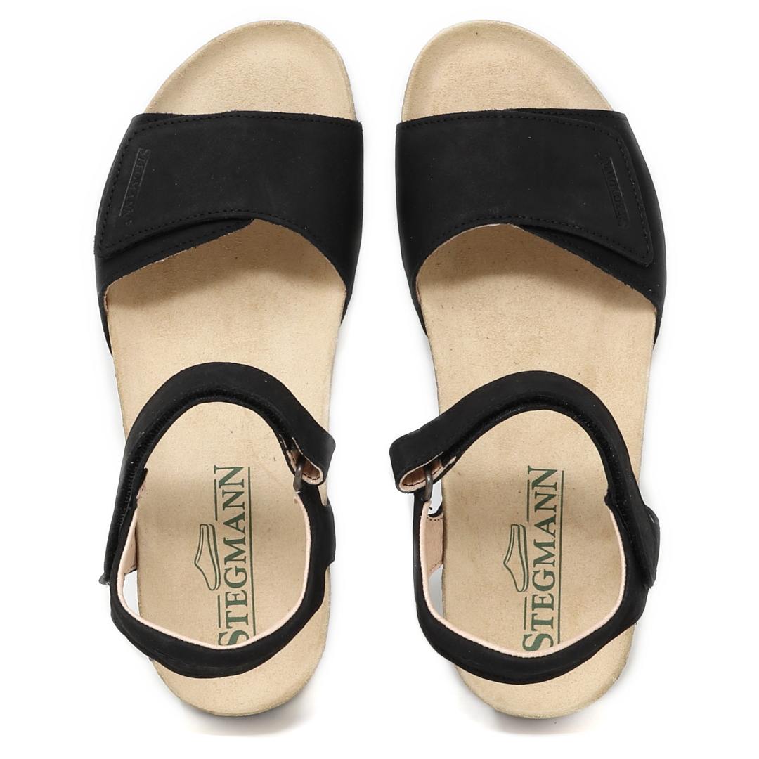Women's Freya Leather Wedge Sandals - Comfortable Summer Casual Shoes for Walking, Beach & Outdoor Activities | Fashionable Slip-On Design with Cushioned Footbed