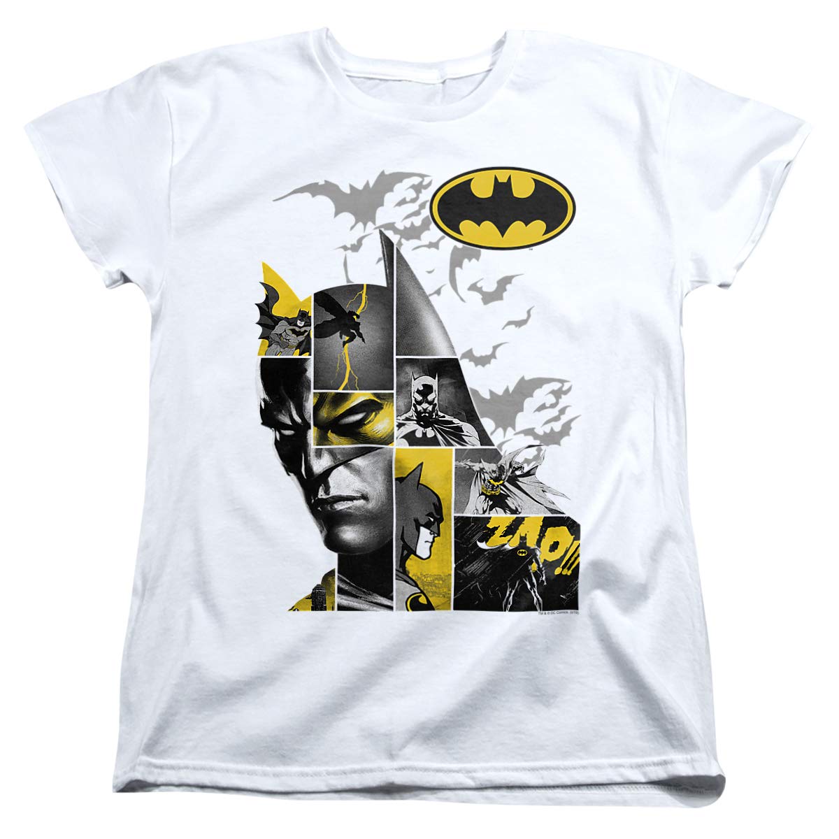 Batman Long Live Women's Graphic T-Shirt - Superhero Comic Book Inspired Casual Tee for Women - Perfect for Cosplay, Comic Con & Everyday Wear