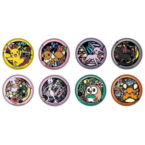 Pokemon Kirie Series 2 Inch Trading Can Badge - Collectible Pin for Fans, Gifts & Cosplay Accessories