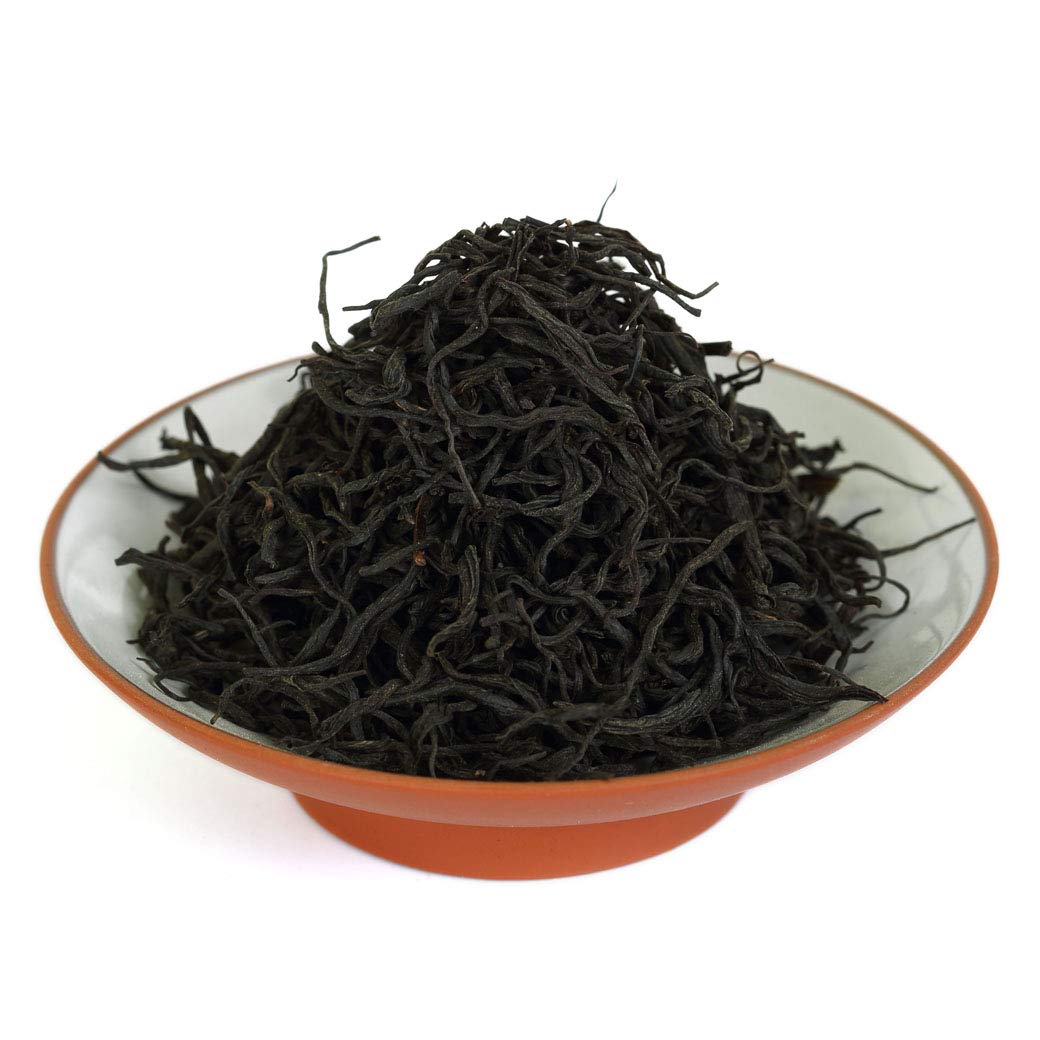 GOARTEA 4Pcs 250g (Total 35.2oz) Premium Lapsang Souchong Black Tea Bags - Chinese Loose Leaf Black Tea with Black Buds, No Smoky Flavor - Perfect for Relaxation, Afternoon Tea, and Gifting