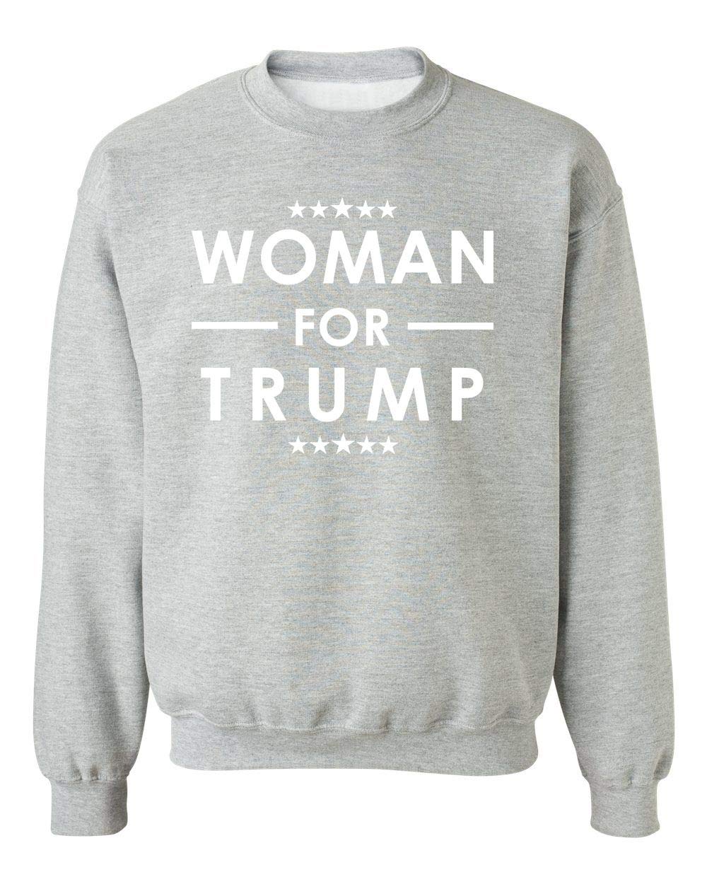 Kropsis Women's Pro-Trump Political Crewneck Sweatshirt - Patriotic Conservative Apparel for Rallies & Election Support