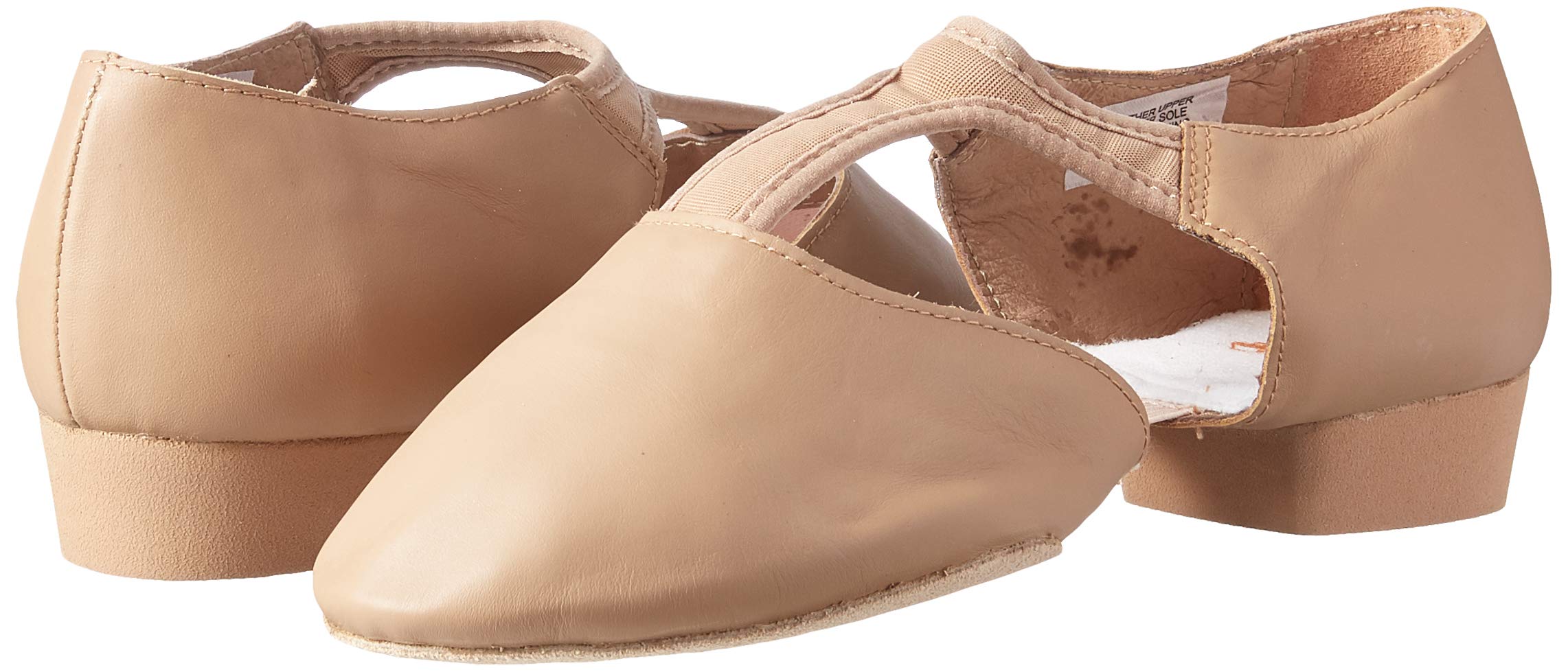 Bloch Women's Elastosplit Grecian Dance Shoes - Professional Ballet Slippers for Jazz, Contemporary & Modern Dance Performances