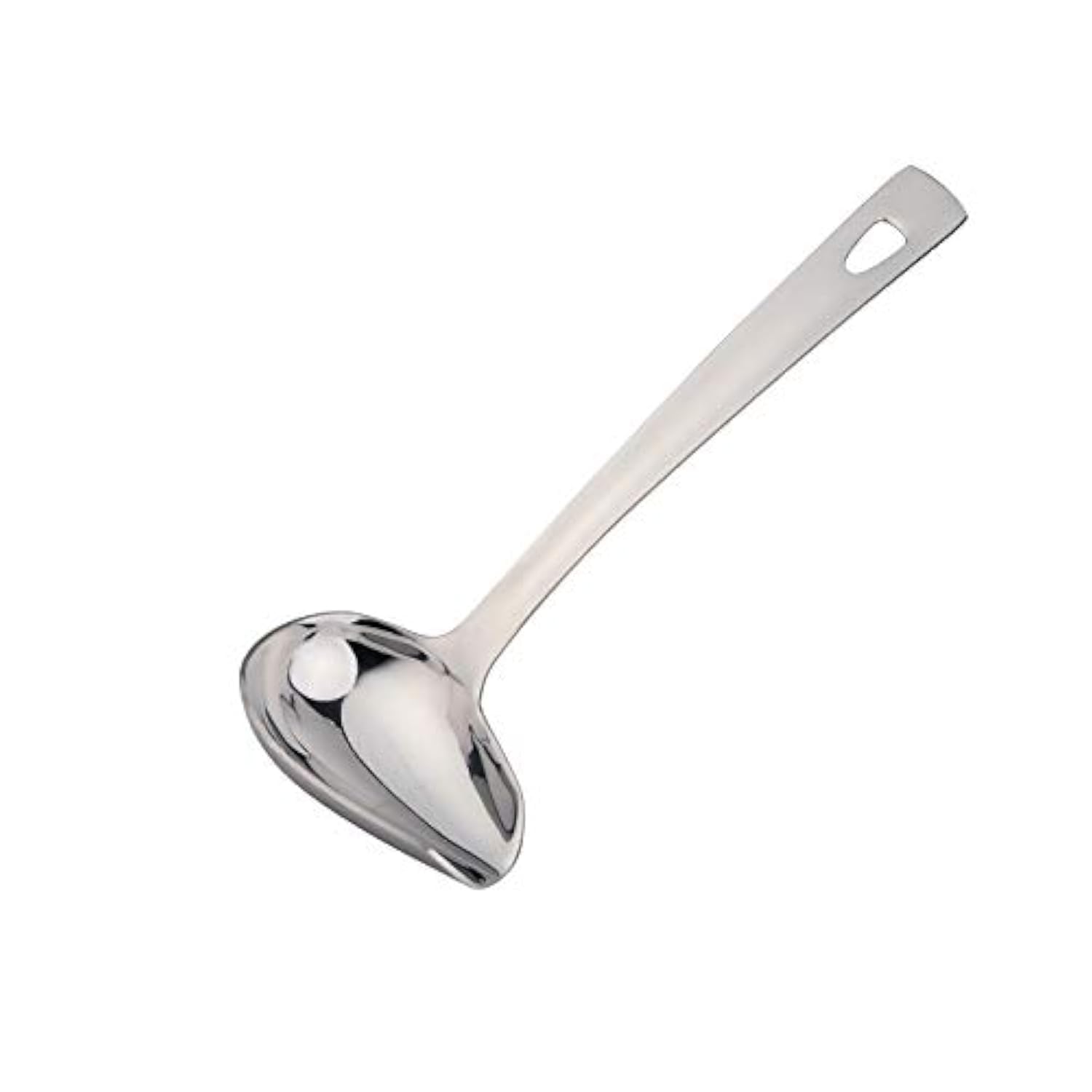 Premium Stainless Steel Sauce Ladle with Spout - 8.67