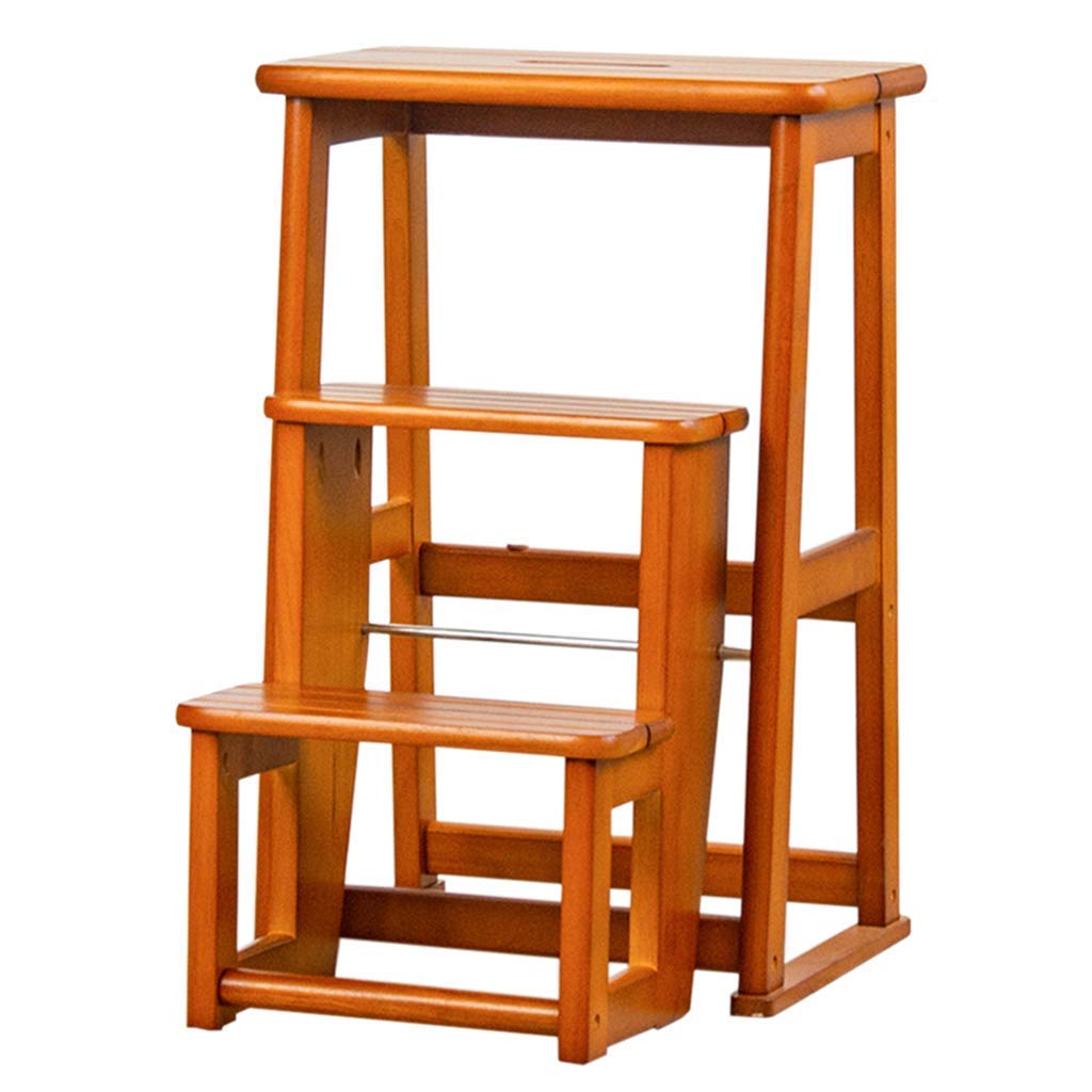 3-Step Folding Ladder Stool for Home - Multifunctional Step Stool with Non-Slip Surface, Perfect as Shoe Rack, Flower Stand, or Kitchen Helper (Ideal for Reaching High Shelves, Organizing Closet & Home Decor)