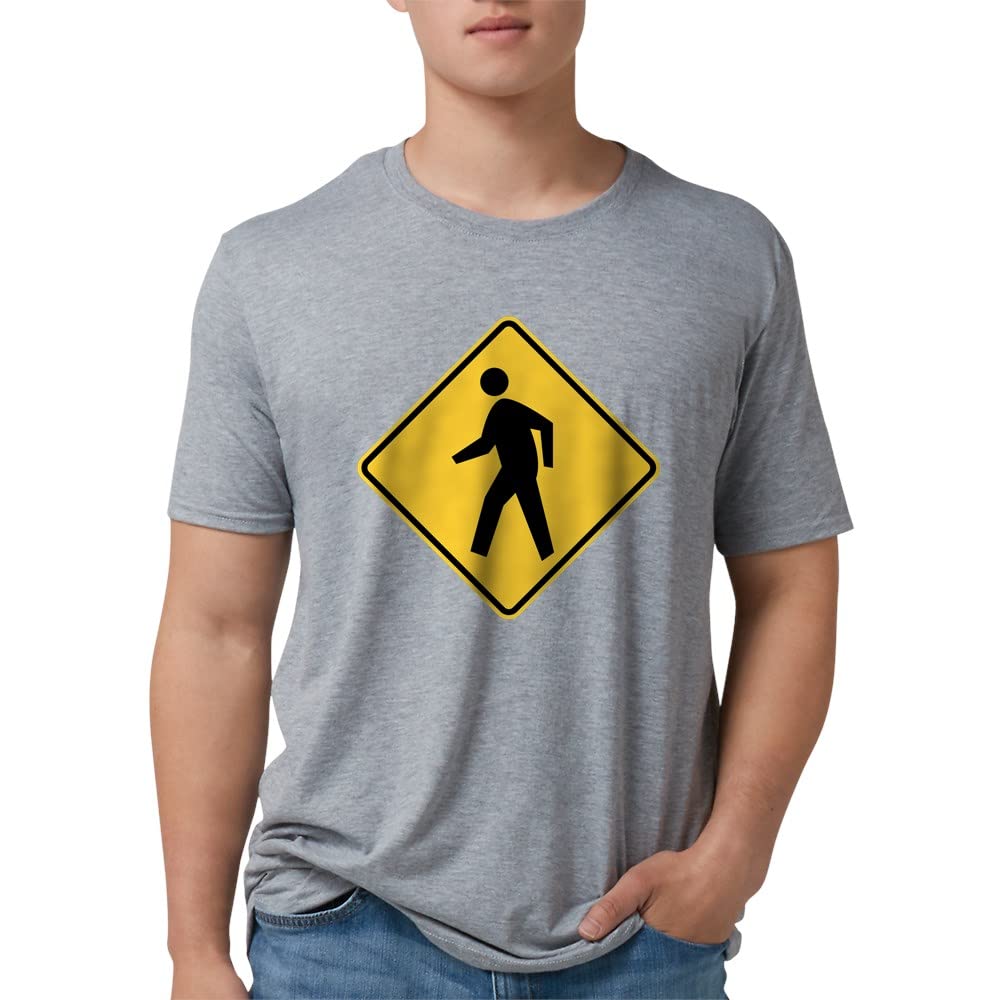Pedestrian T-Shirt for Men - Premium Tri-Blend Comfort Fit Casual Tee | Perfect for Streetwear, Urban Fashion & Everyday Wear