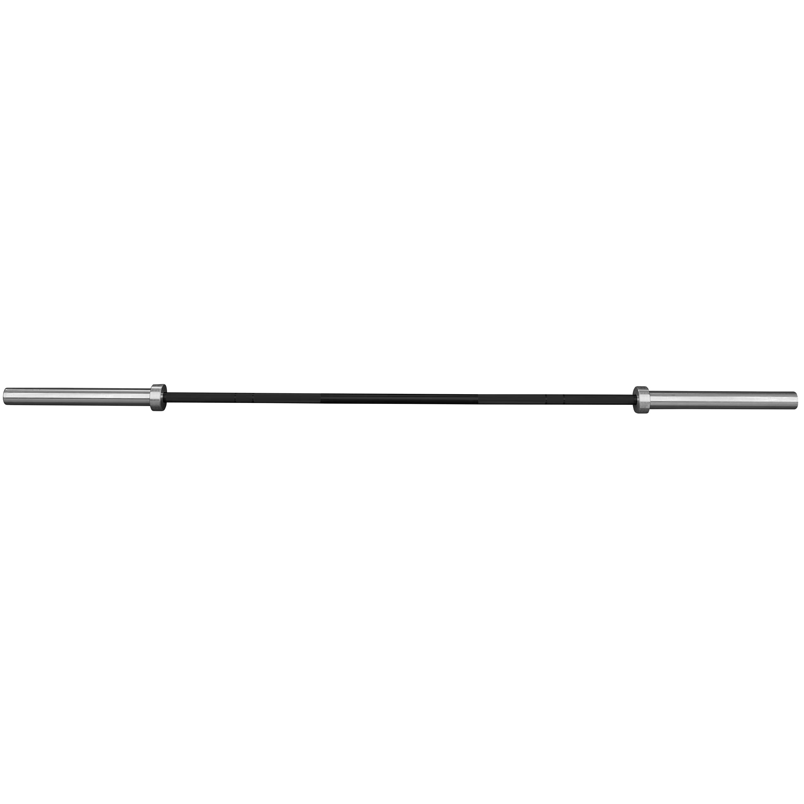 PRx Performance Olympic Elite Barbell for Men - 20kg Weight Lifting Bar with Bright/Black Zinc Coating - Perfect for CrossFit, Powerlifting & Home Gym Strength Training