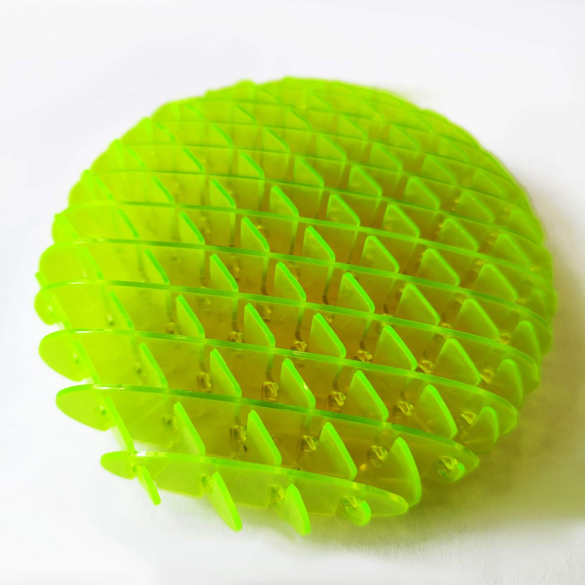 Print Palm Fidget Worm Toy - Sensory Slug Stress Relief Fidget Toy for Adults & Kids with ADHD/Autism - EDC Desk Toy for Office, School & Travel (MN3389-M)