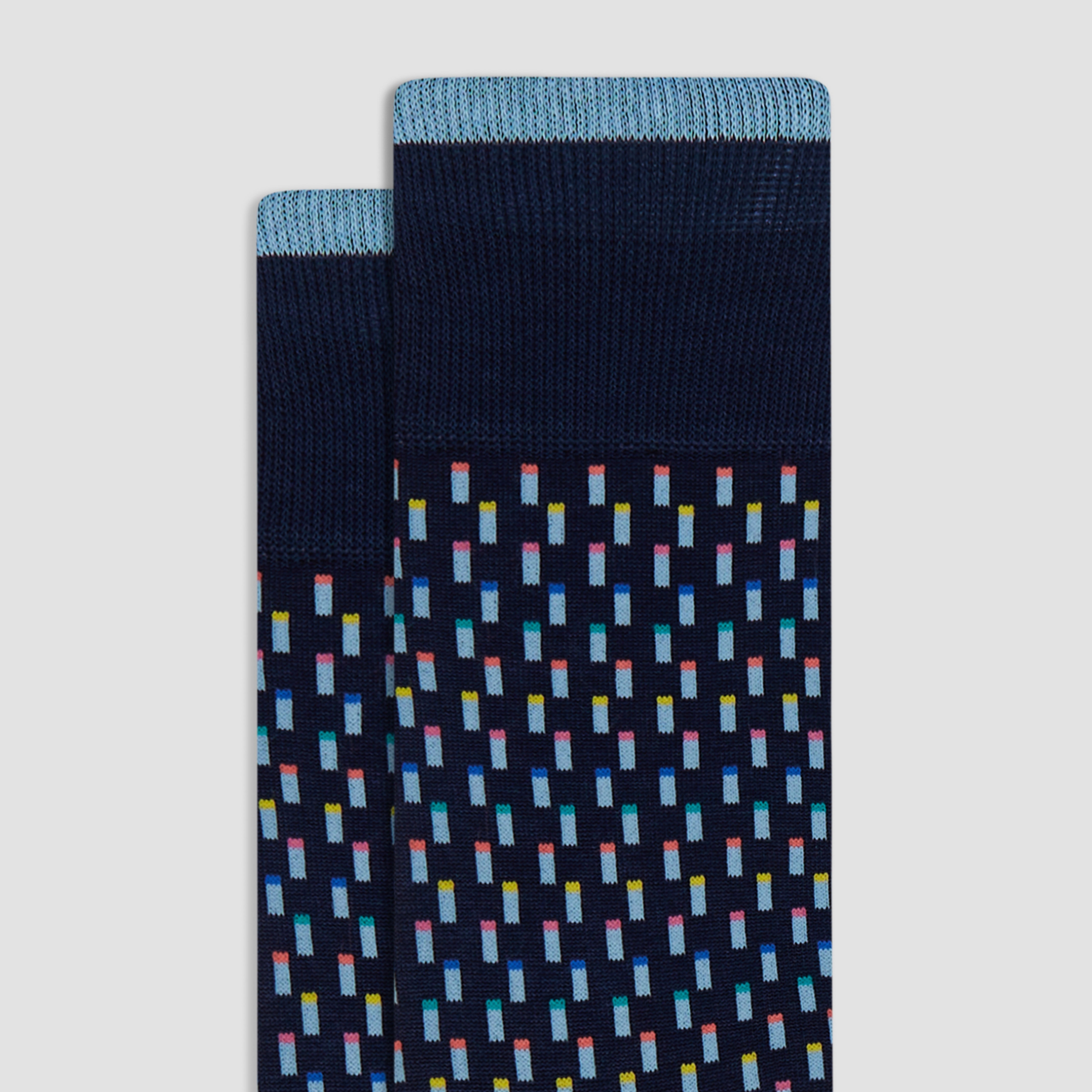 Geometric Pattern Mid Calf Socks for Women & Men - Trendy Crew Length Socks for Casual Wear, Sports & Fashion Outfits