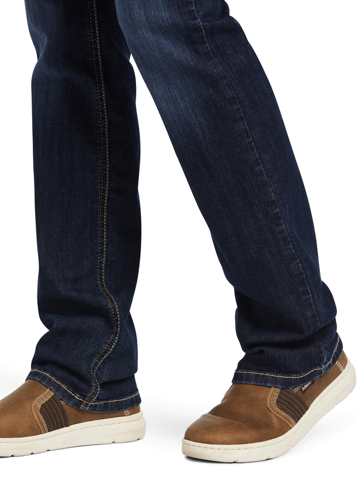 Ariat Women's REAL Mid Rise Octavia Straight Jean - Burbank Wash | Comfortable & Stylish Denim for Work, Riding & Casual Wear