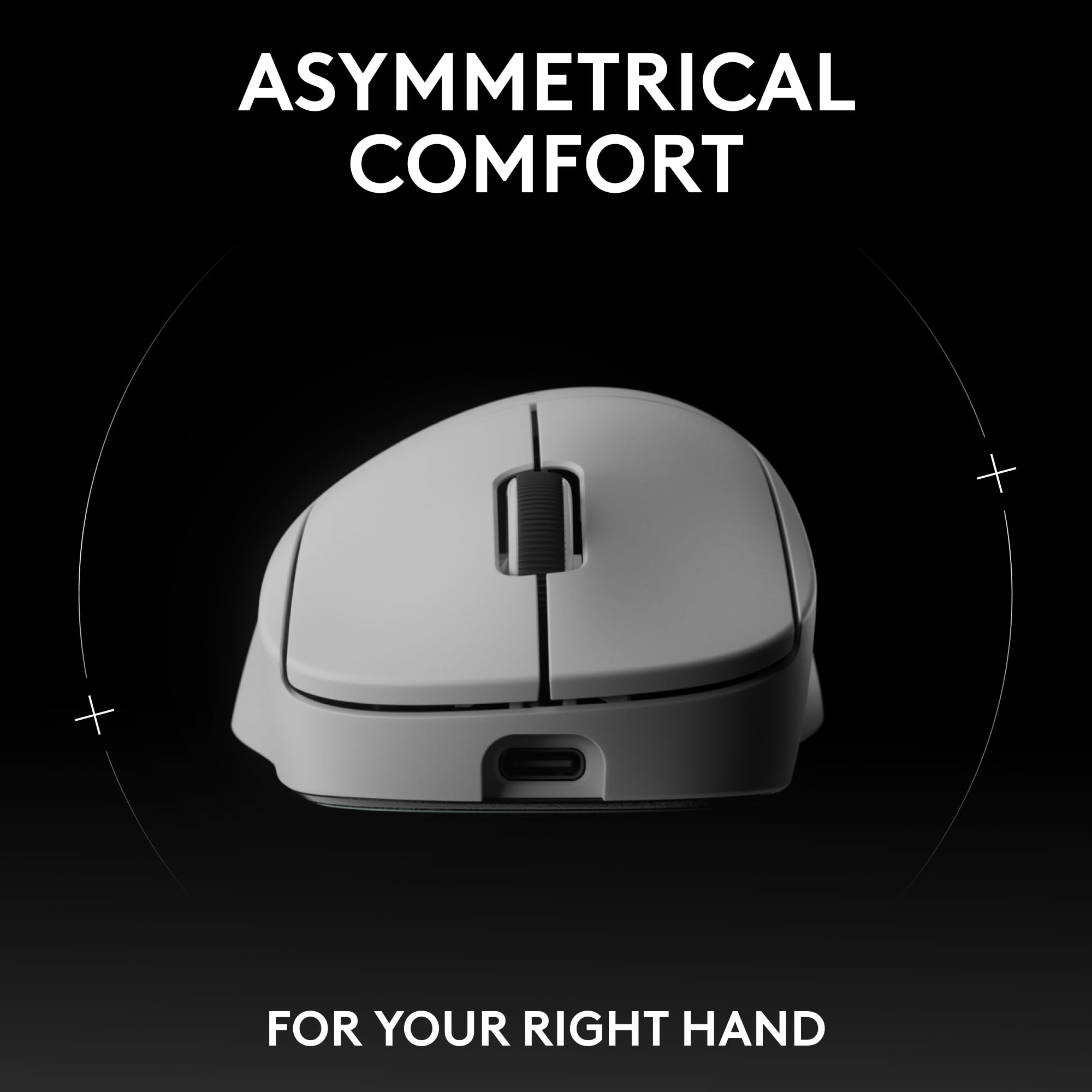 Logitech G PRO X Superlight 2 Wireless Gaming Mouse - 60g Ultra Lightweight, 5 Programmable Buttons, 44K DPI Sensor, USB-C Charging for PC & Mac (White) | Perfect for Esports, FPS & Competitive Gaming