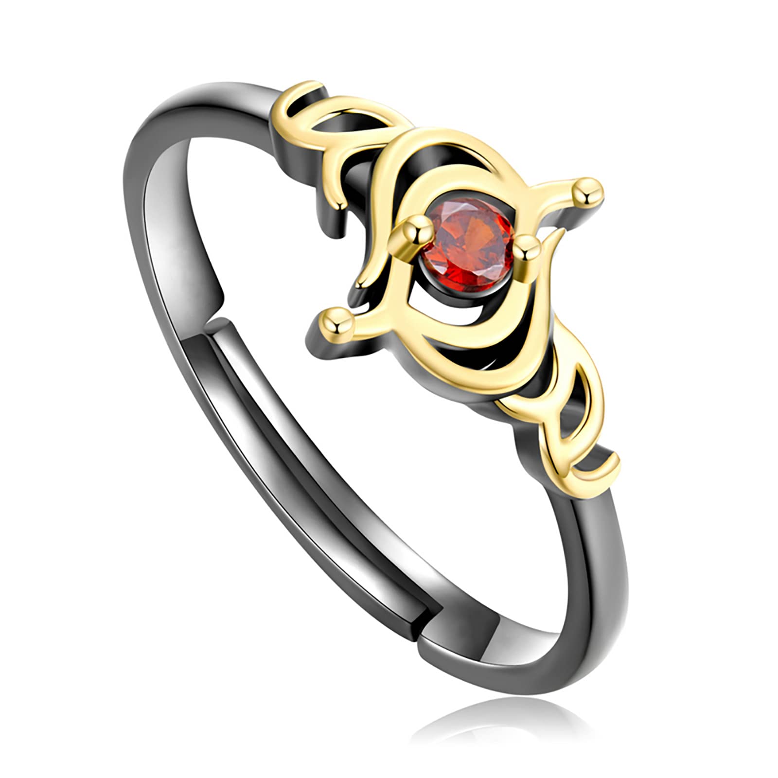 Genshin Impact Rings - Anime Cosplay Jewelry for Women & Men | Game Fan Gift