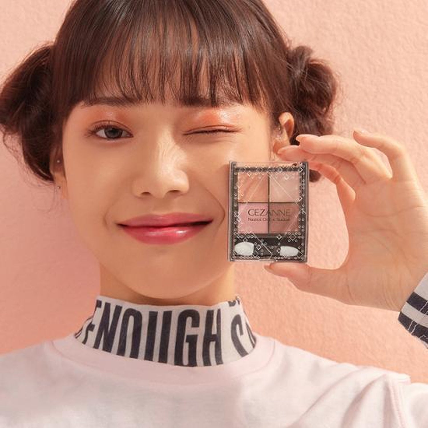 CEZANNE Nuance On Eye Shadow 4g - 3 Colors Natural Eyeshadow Palette for Day & Night Makeup | Perfect for Everyday Wear & Special Occasions