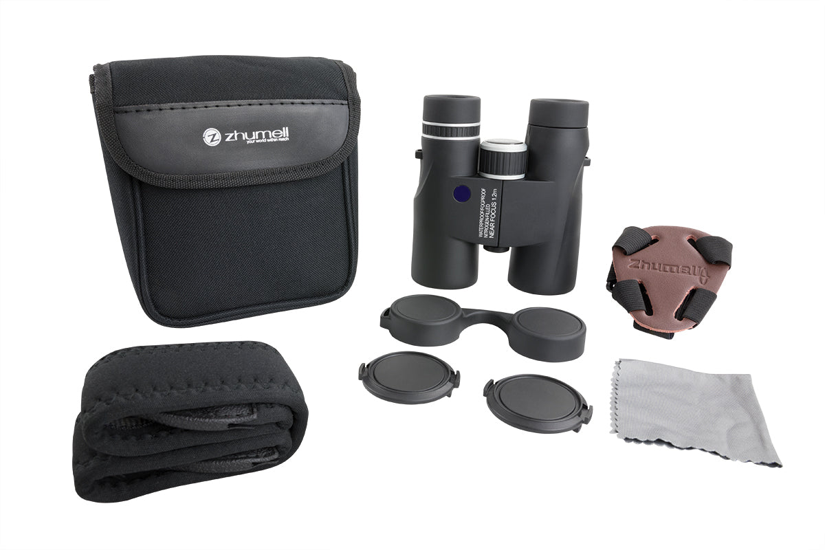 Zhumell 8x42 Signature Series Waterproof Binoculars for Adults - High Powered HD Optics for Bird Watching, Hunting, Hiking & Outdoor Adventures