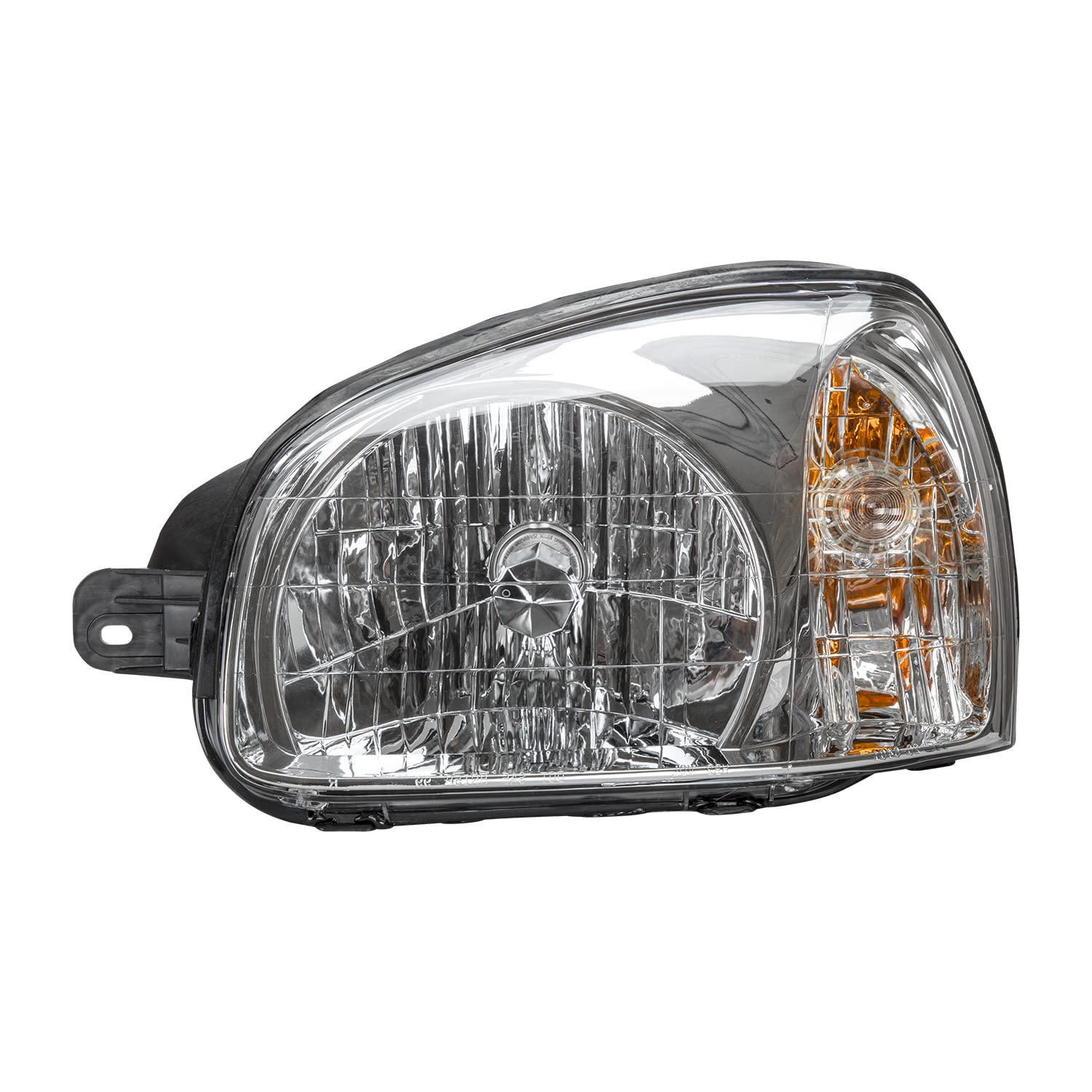TYC 20-6402-80 Hyundai Santa Fe Driver Side Headlight Assembly Replacement - Left Headlamp Compatible with 2016-2022 Models | Perfect for Night Driving & Foggy Conditions