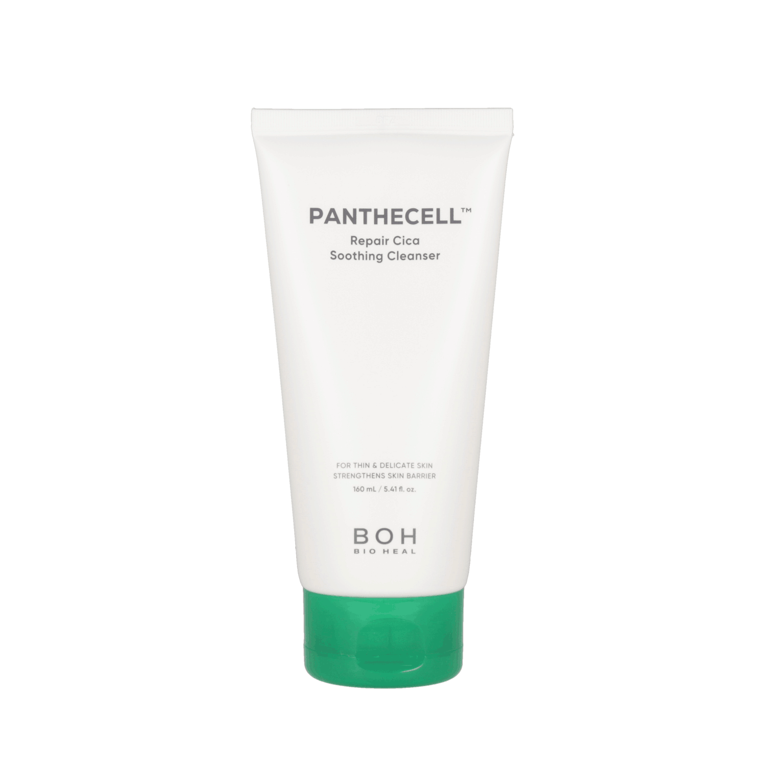 BIOHEAL BOH Panthecell Repair Cica Soothing Balanced Cleanser 160ml - Gentle Facial Cleanser for Sensitive Skin, Hydrating & Calming Face Wash - Perfect for Daily Skincare Routine & Post-Treatment Care
