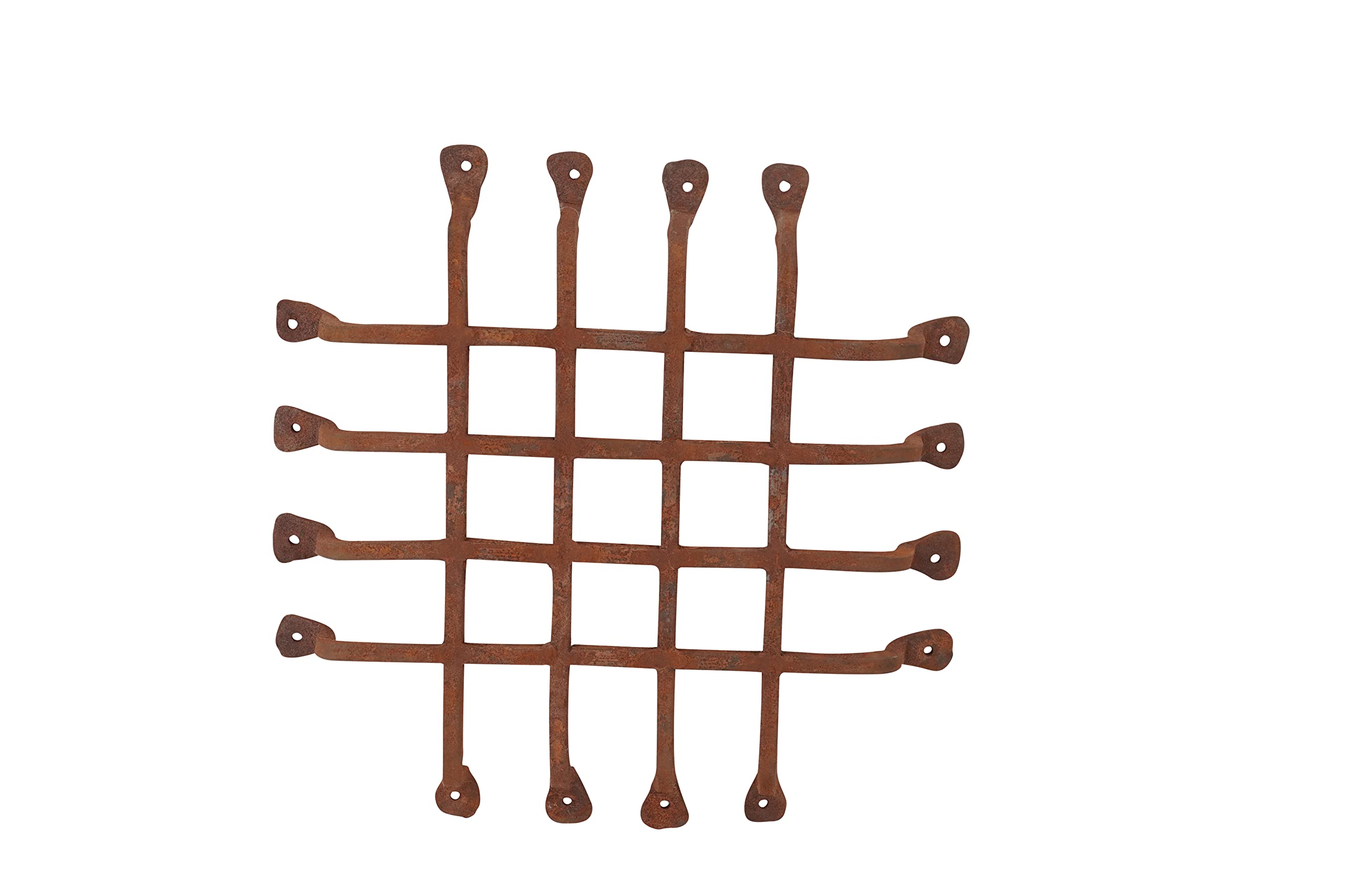 Sturdy Iron Window and Door Security Grate #2 - Heavy Duty Metal Grille for Home Protection & Burglar Prevention - Perfect for Basement Windows, Patio Doors & Storefront Security