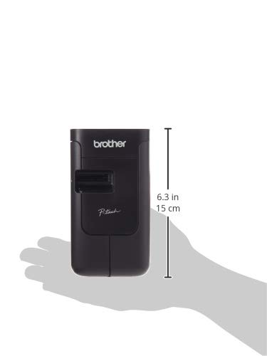 Brother P-Touch Edge PT-P750WVP Portable Thermal Label Printer - Wireless & Monochrome Printing for Office, Warehouse & Home Organization