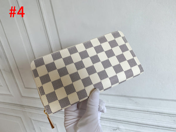 Stylish Multi-Colored Leather Wallet for Men & Women - RFID Blocking, Slim Design, Perfect for Travel, Business & Everyday Use