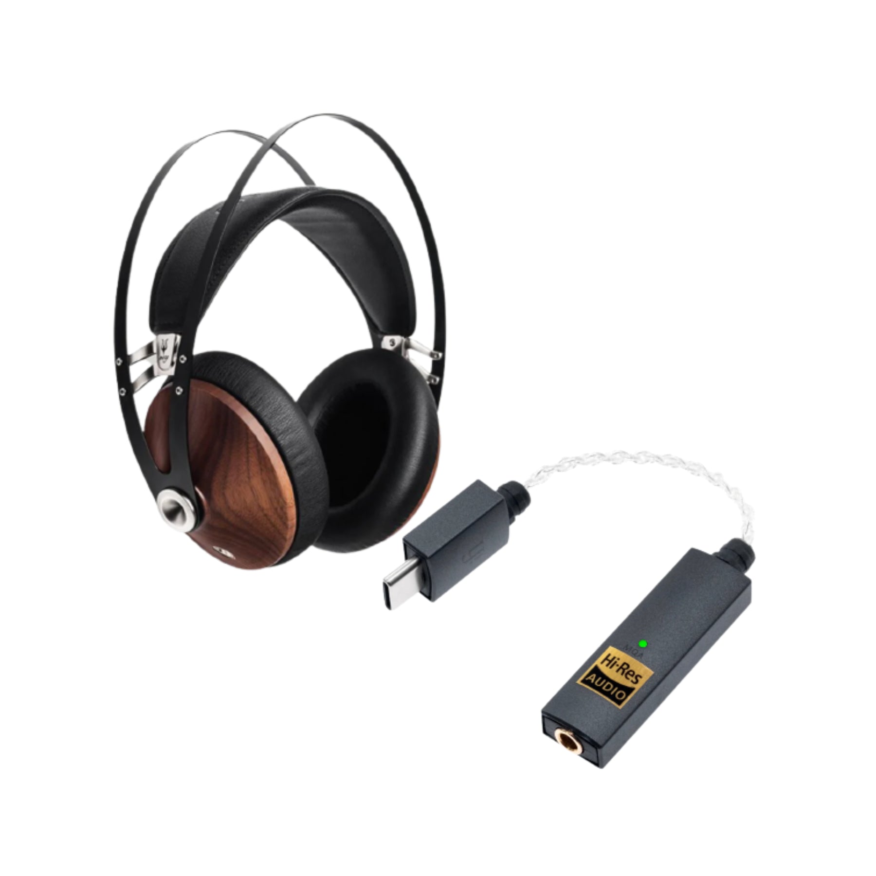 iFi Audio Go Link USB C DAC & Meze 99 Headphones Bundle - High-Resolution Portable Audio System for Music Lovers, Audiophiles, and Travel Use