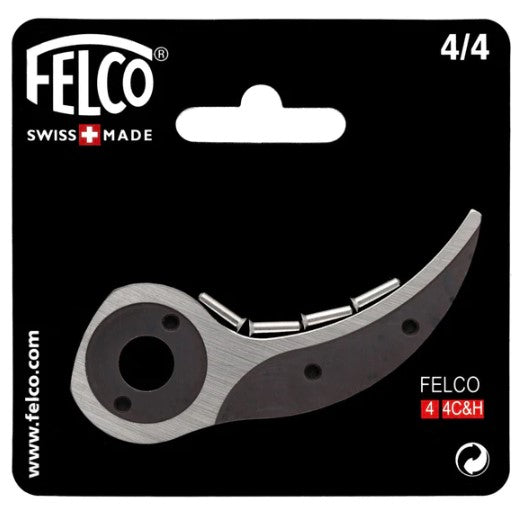Felco 4/4 Counter Blade with Rivets Replacement Part for Felco F4 Pruners - Perfect for Gardening, Landscaping & Professional Pruning Tools