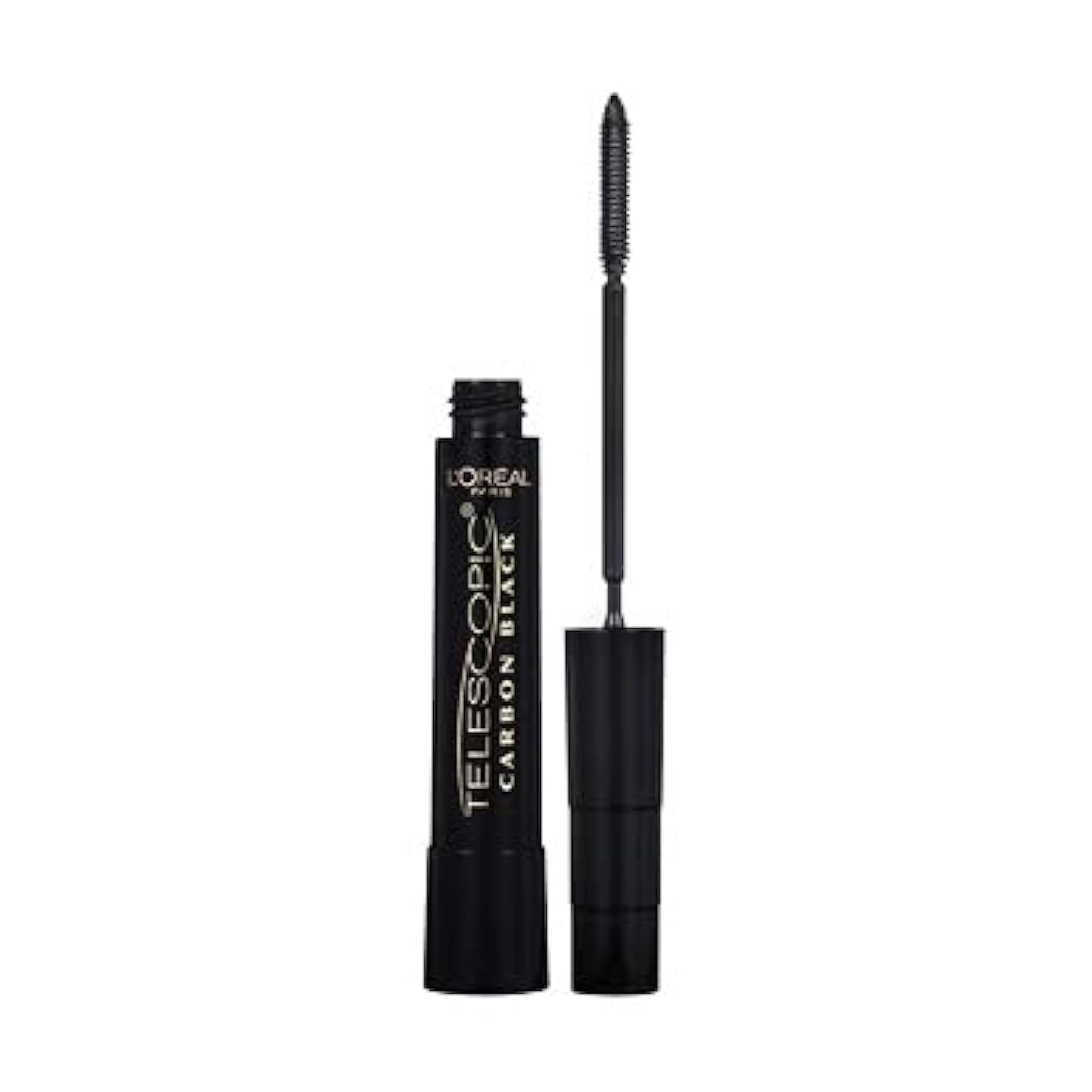 L'Oreal Paris Telescopic Mascara - Carbon Black [935] 0.27 oz (12 Pack) | Lengthening & Volumizing Mascara for Dramatic Lashes | Perfect for Day to Night Makeup & Special Occasions