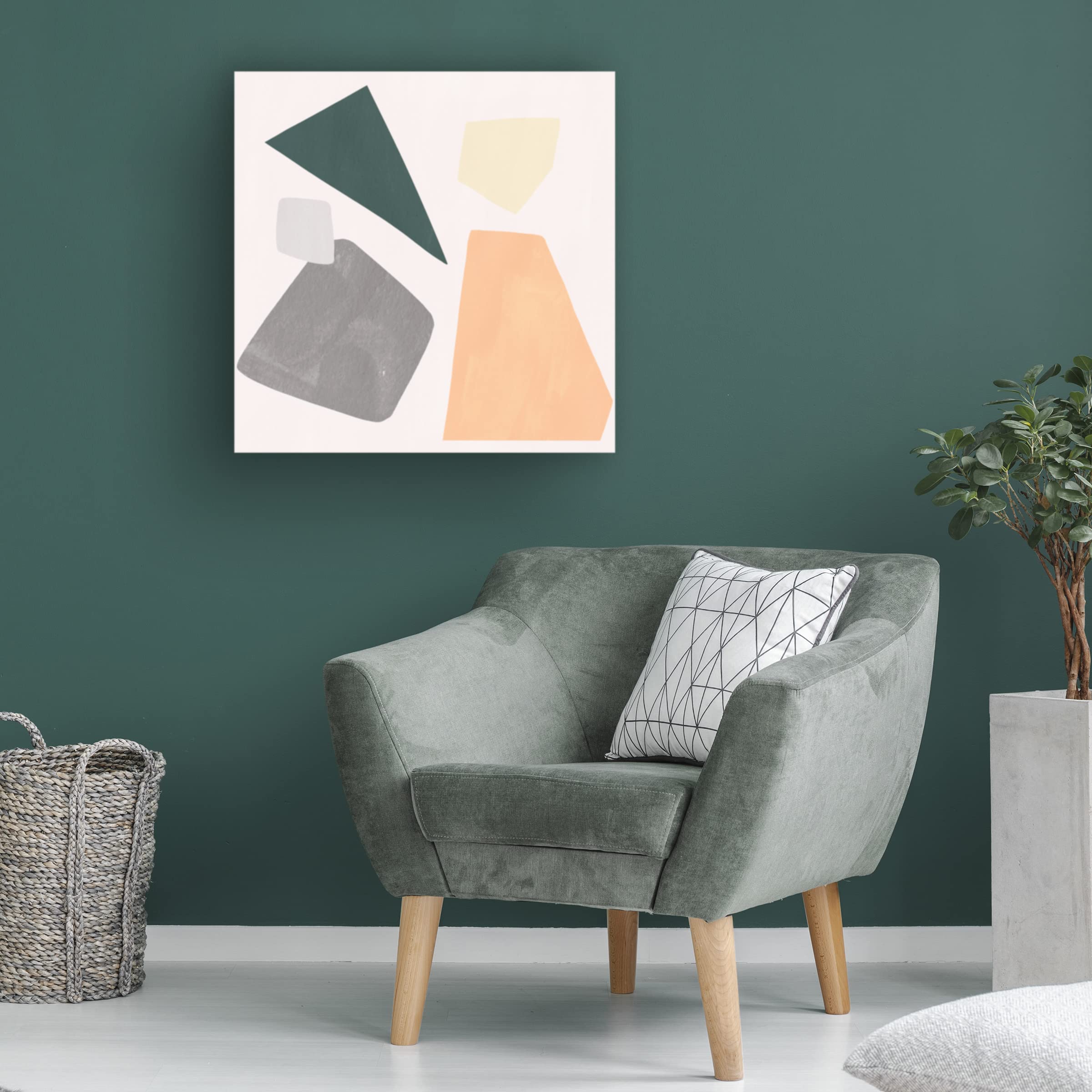 Emma Scarvey 'Curio I' Canvas Wall Art Print - Modern Home Decor for Living Room, Bedroom & Office - Trademark Fine Art Collection
