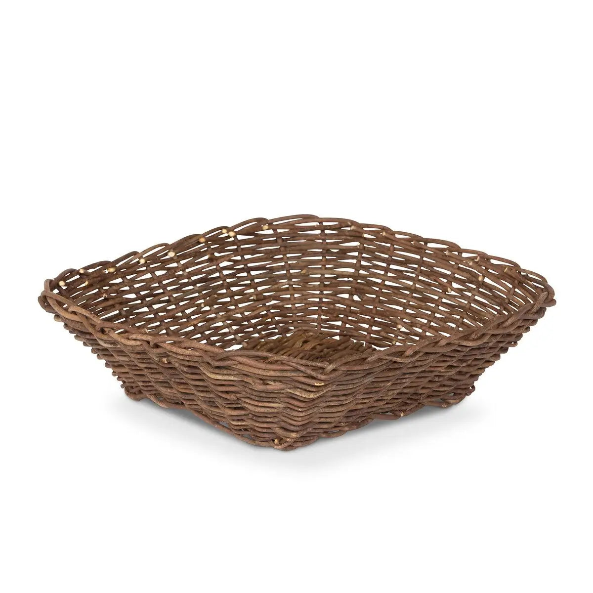 Premium Rattan Tray Set - Natural Woven Palm Serving Tray with Handles - Perfect for Coffee Table Decor, Breakfast in Bed, or Beach Picnic Accessories