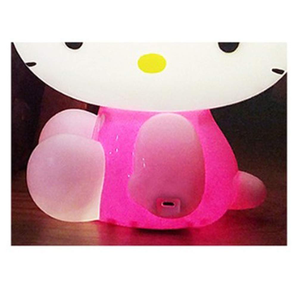 Hello Kitty LED Night Light for Kids - Rechargeable Touch Lamp with USB Charging, Cute Kawaii Nightlight for Baby Girls' Nursery, Bedroom & Toddler Sleep Aid