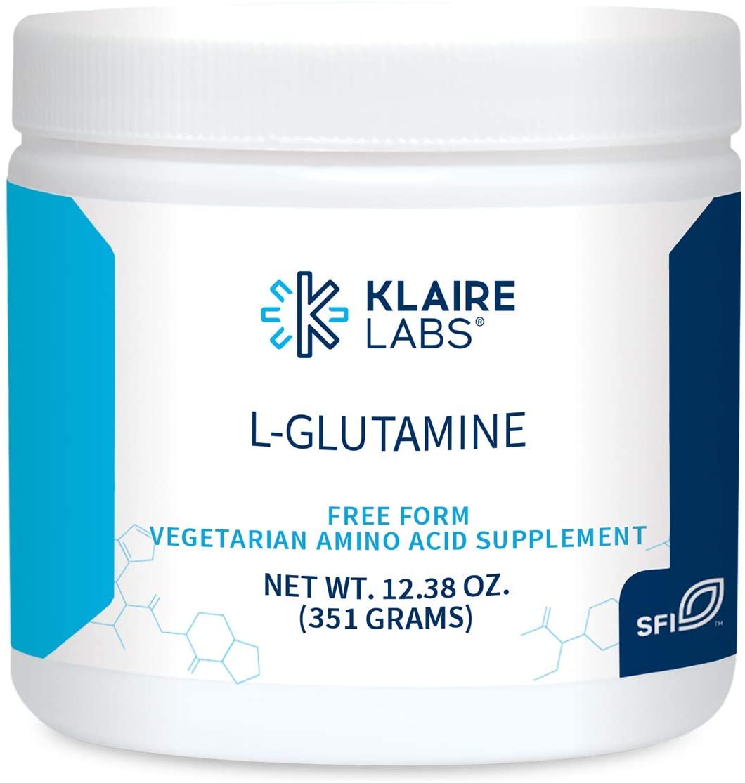 KL L-Glutamine Powder 12oz (340g) - Pure Amino Acid Supplement for Muscle Recovery, Immune Support & Gut Health - Ideal for Athletes, Fitness & Bodybuilding