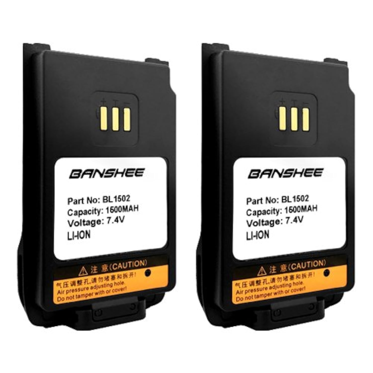 Titan New 1500mAh Li-ion Replacement Battery for HYT PD500 & PD600 Series (Model BL1502) - Perfect for Two-Way Radios, Security Devices & Emergency Communication