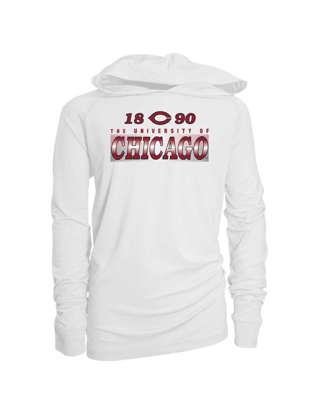 Chicago Maroons Youth Boys' Hooded Pullover Sweatshirt - Comfortable Fleece Hoodie for School, Sports & Casual Wear