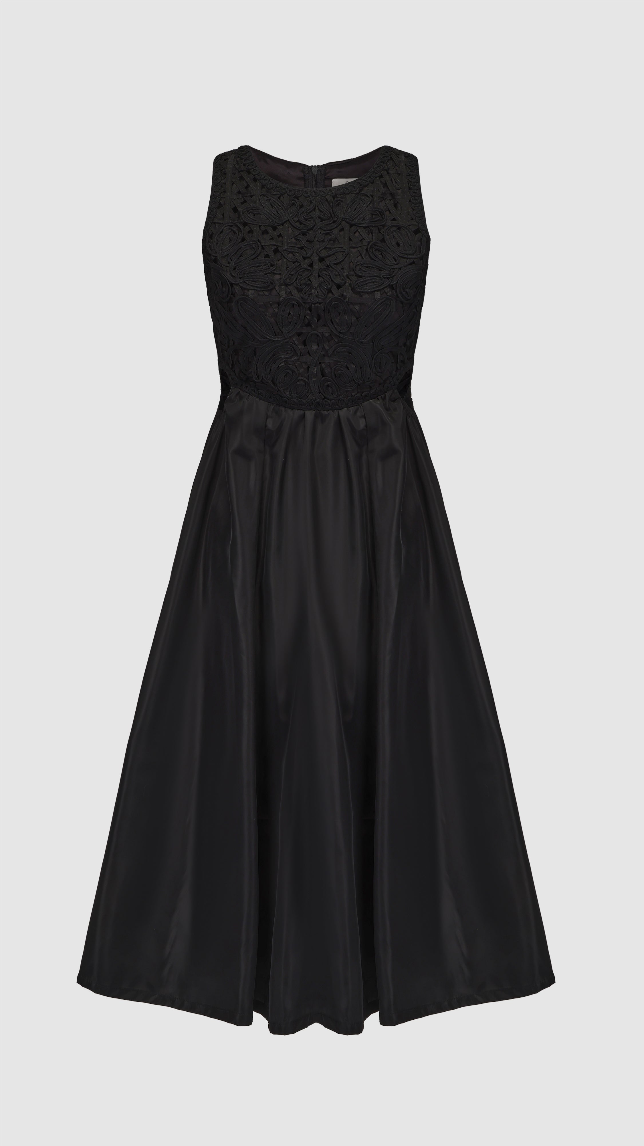 Elegant Cord Embroidery Dress for Women - Floral Embroidered Summer Maxi Dress - Perfect for Beach Vacations, Weddings & Date Nights
