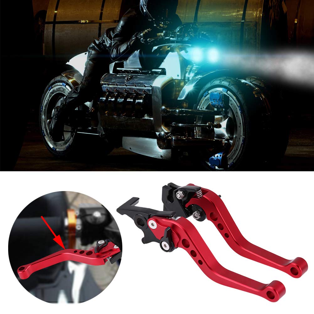 Acouto CNC Aluminum Motorcycle Brake & Clutch Lever 22mm (7/8