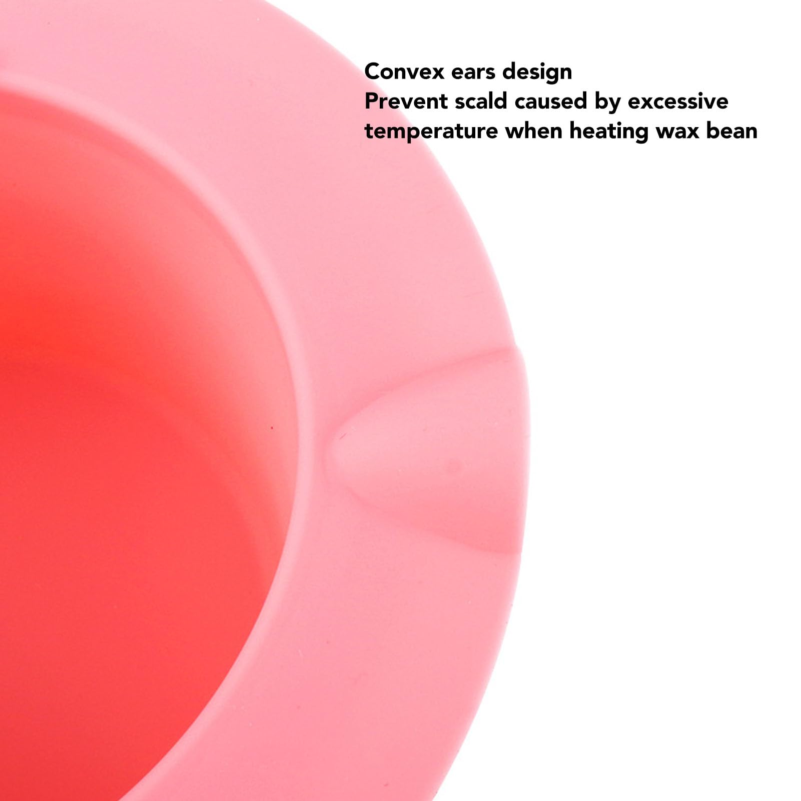 2pcs 400ML Silicone Wax Warmer Liner Bowl - Non Stick Wax Melting Pot for Wax Heating, Reusable Wax Warmer Replacement - Perfect for DIY Hair Removal, Candle Making & Beauty Salon Use