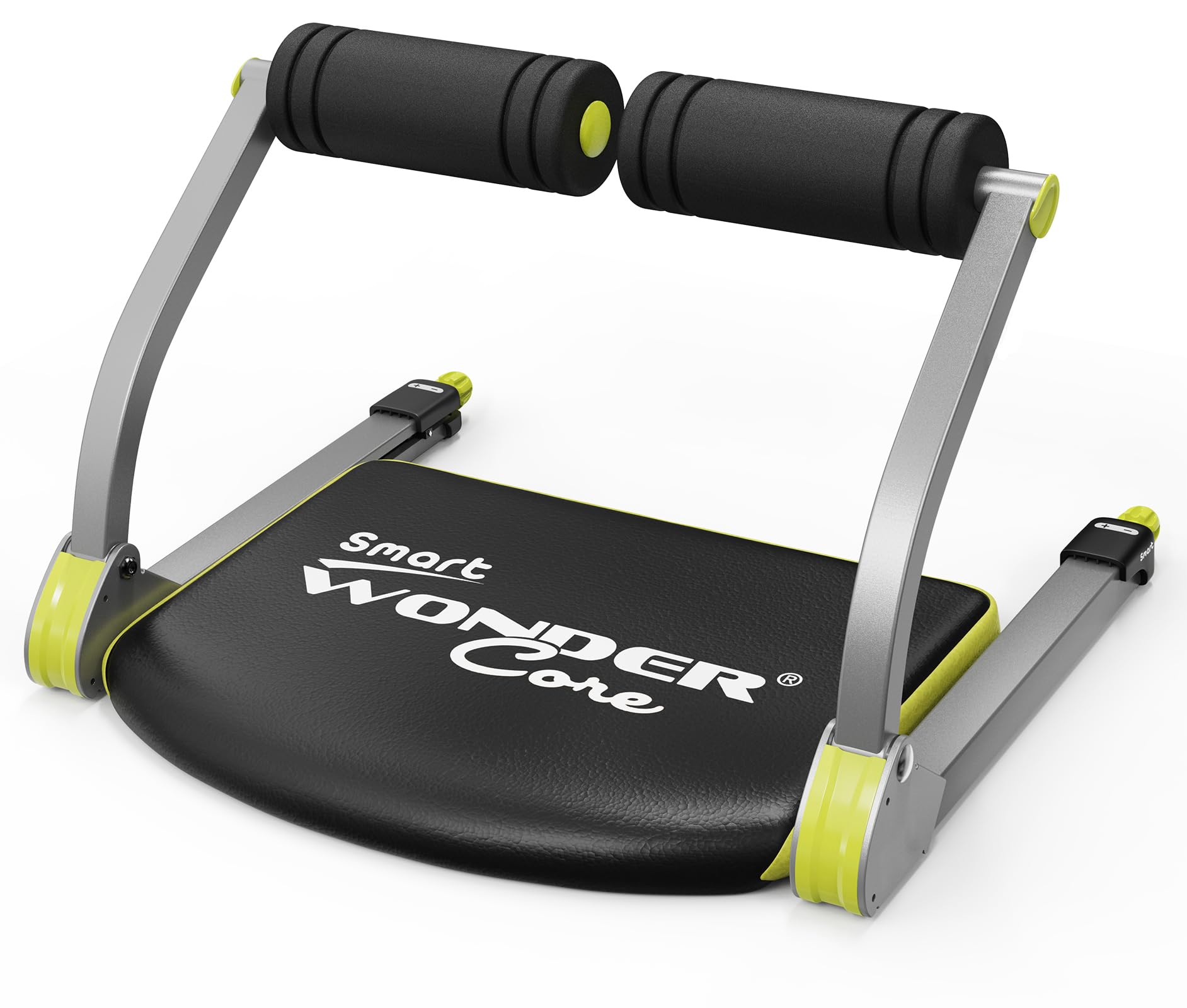 WONDER CORE SMART Ab Machine - Home Gym Abdominal Workout Equipment for Core Training, Sit Ups & Crunches | Perfect for Home Fitness & Toning Stomach Muscles
